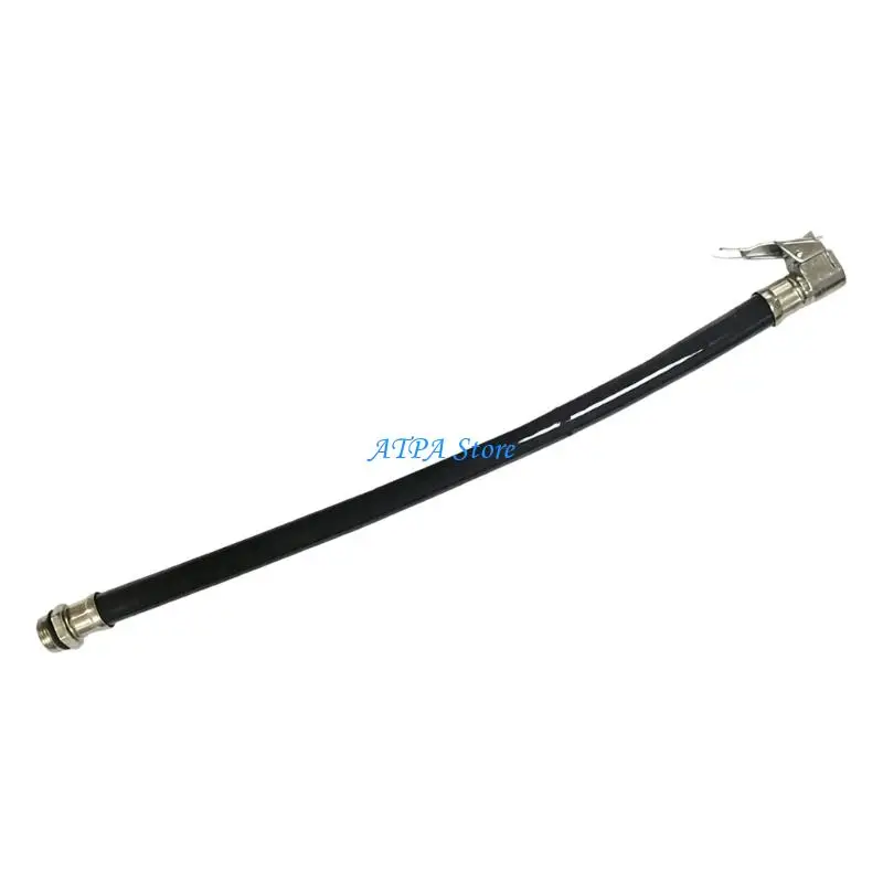 U13C Tire Inflation Hose with Clip On Head, Threaded End and Flexible 37.5cm Line for Garage and Travel Storage for Daily Home
U13C Tire Inflation Hose with Clip On Head, Threaded End and Flexible 37.5cm Line for Garage and Travel Storage for Daily Home