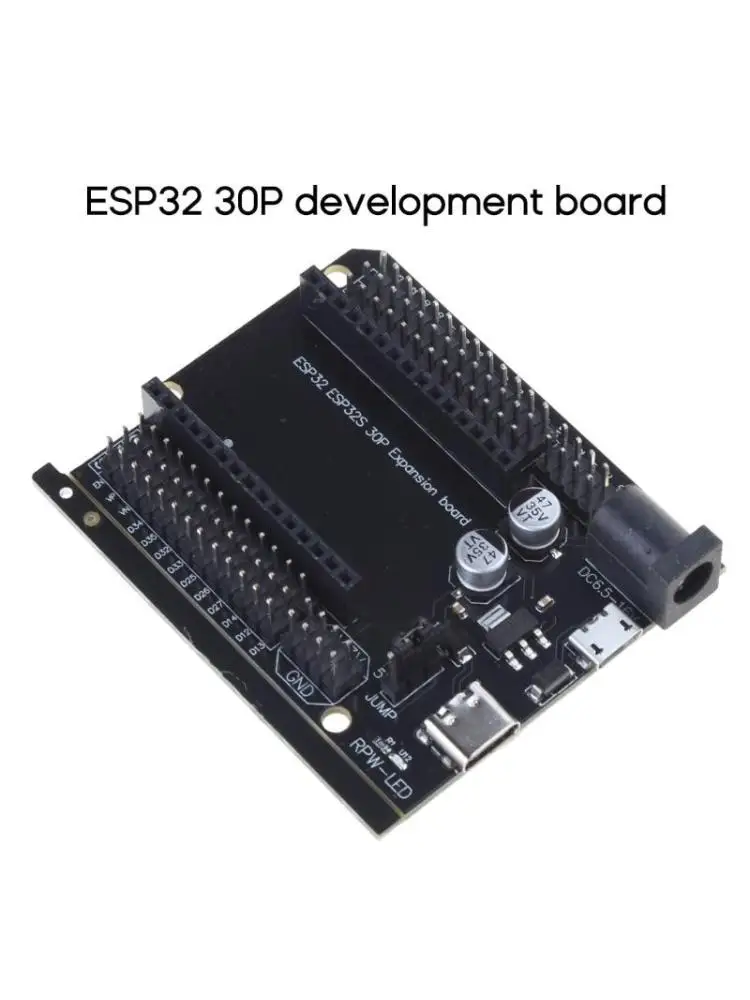 652F ESP32 Type-C USB MicroUSB Expansion Board for ESP32-DevKitC-32 ESP-WROOM-32
652F ESP32 Type-C USB MicroUSB Expansion Board for ESP32-DevKitC-32 ESP-WROOM-32