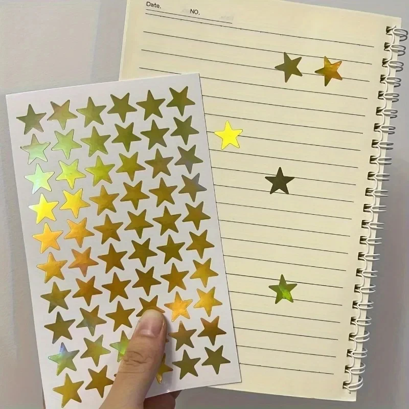 5pcs/set Golden Star Laser Stickers-Great for DIY Crafts, Decorations and Journals!
5pcs/set Golden Star Laser Stickers-Great for DIY Crafts, Decorations and Journals!