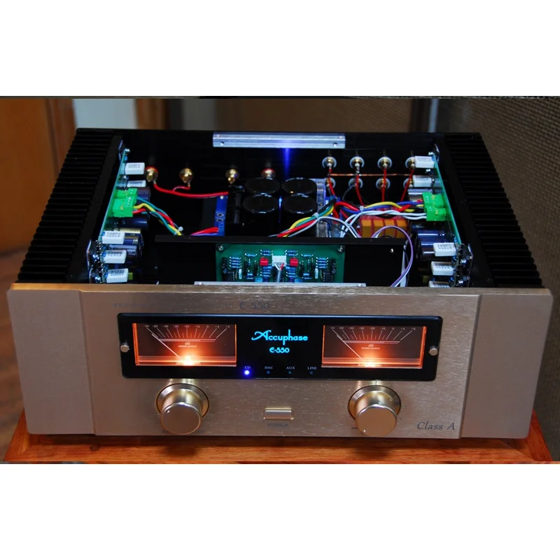 Копия Accuphase E-550 — управление Pure Class A, 30 Вт на 8 Ом, гарантированная линейная мощность, MOS-FET 3 параллельная настройка Push-Pull
Копия Accuphase E-550 — управление Pure Class A, 30 Вт на 8 Ом, гарантированная линейная мощность, MOS-FET 3 параллельная настройка Push-Pull