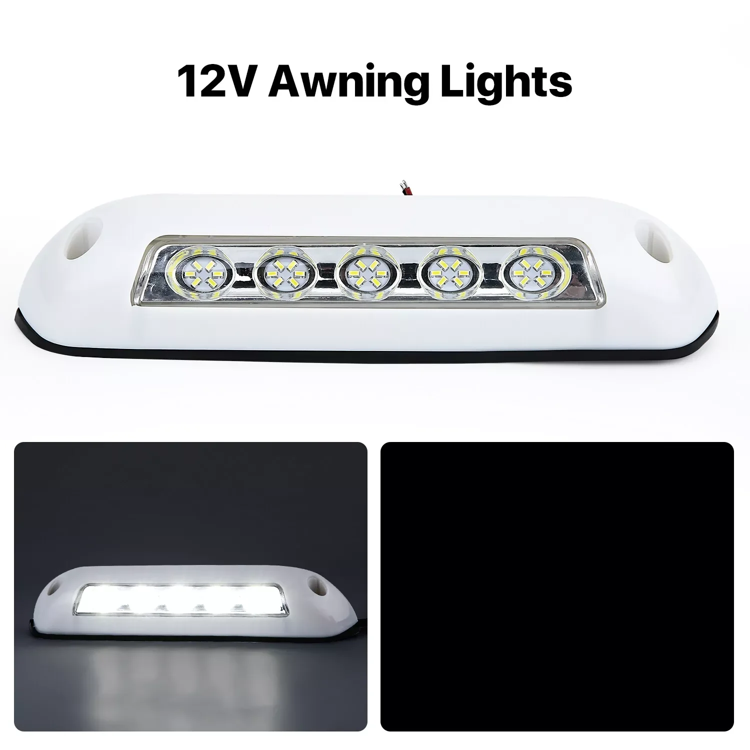 1X LED Awning Porch Light 12V White Waterproof Long Strip Lamp For Caravan Motorhome Boat Car Lights RV Accessories
1X LED Awning Porch Light 12V White Waterproof Long Strip Lamp For Caravan Motorhome Boat Car Lights RV Accessories