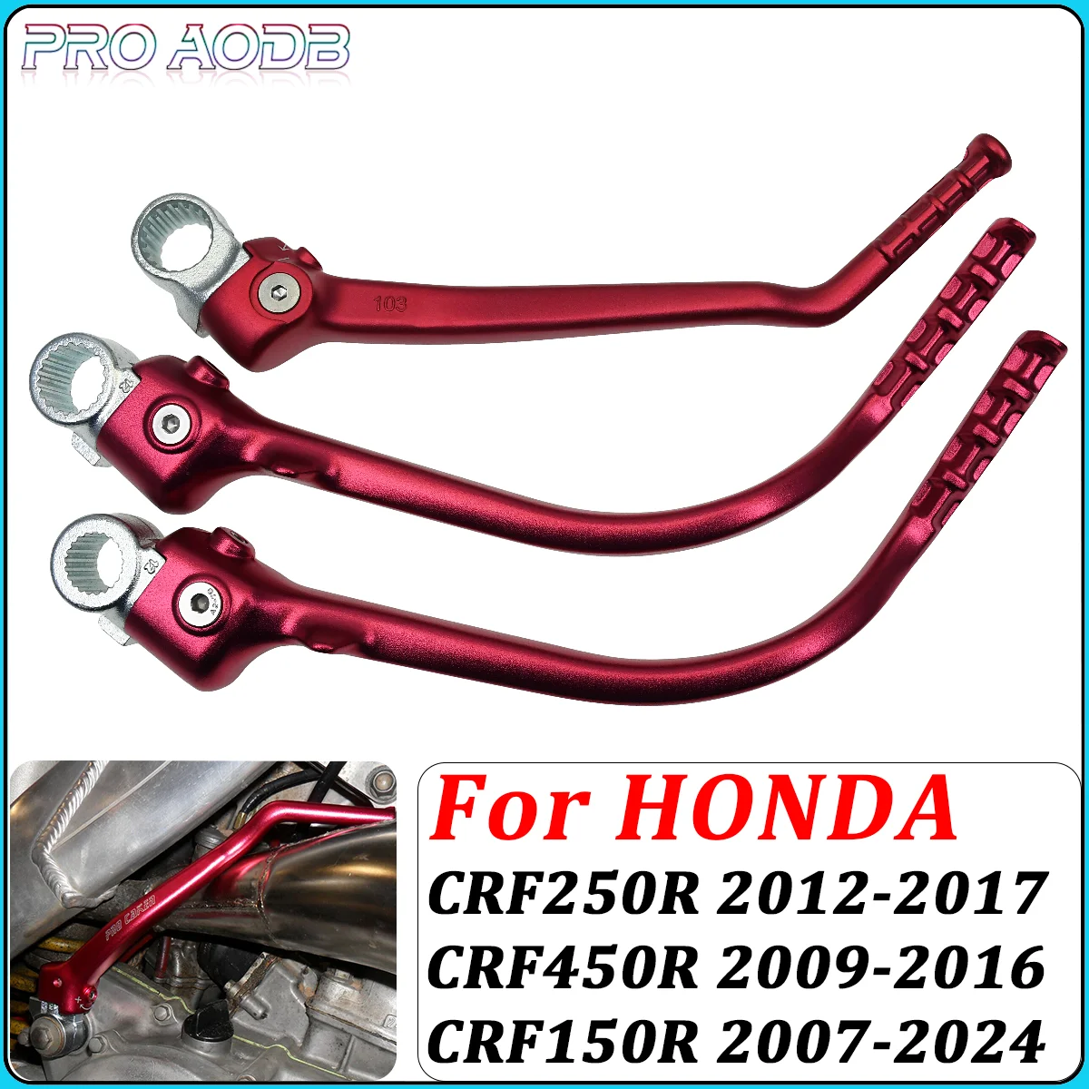 Motorcycle Forged Kick Start Starter Lever Pedal For HONDA CRF150R CRF250R CRF450R CRF 150R 250R 450R 2007-2017 2018 2109 2020
Motorcycle Forged Kick Start Starter Lever Pedal For HONDA CRF150R CRF250R CRF450R CRF 150R 250R 450R 2007-2017 2018 2109 2020