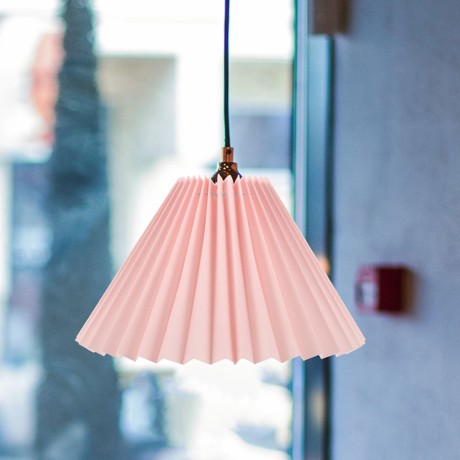 Pink Lampshade Pleated Cloth for Desk Bedside Table Lamps Home Decor Durable Protection Easy Installation Bedroom
Pink Lampshade Pleated Cloth for Desk Bedside Table Lamps Home Decor Durable Protection Easy Installation Bedroom