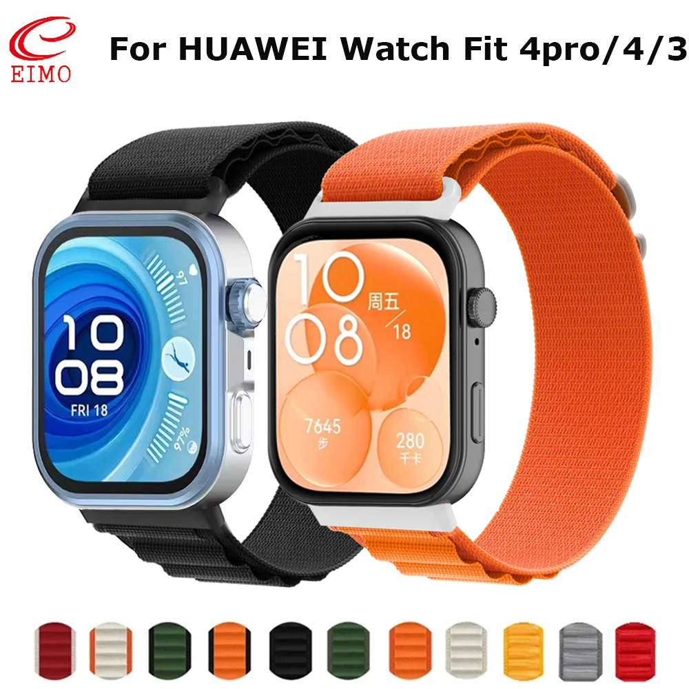 Alpine loop for Huawei Watch Fit 4 Pro Strap accessories replacement correa sport Nylon bracelet for HUAWEI watch fit4 fit3 Band
Alpine loop for Huawei Watch Fit 4 Pro Strap accessories replacement correa sport Nylon bracelet for HUAWEI watch fit4 fit3 Band