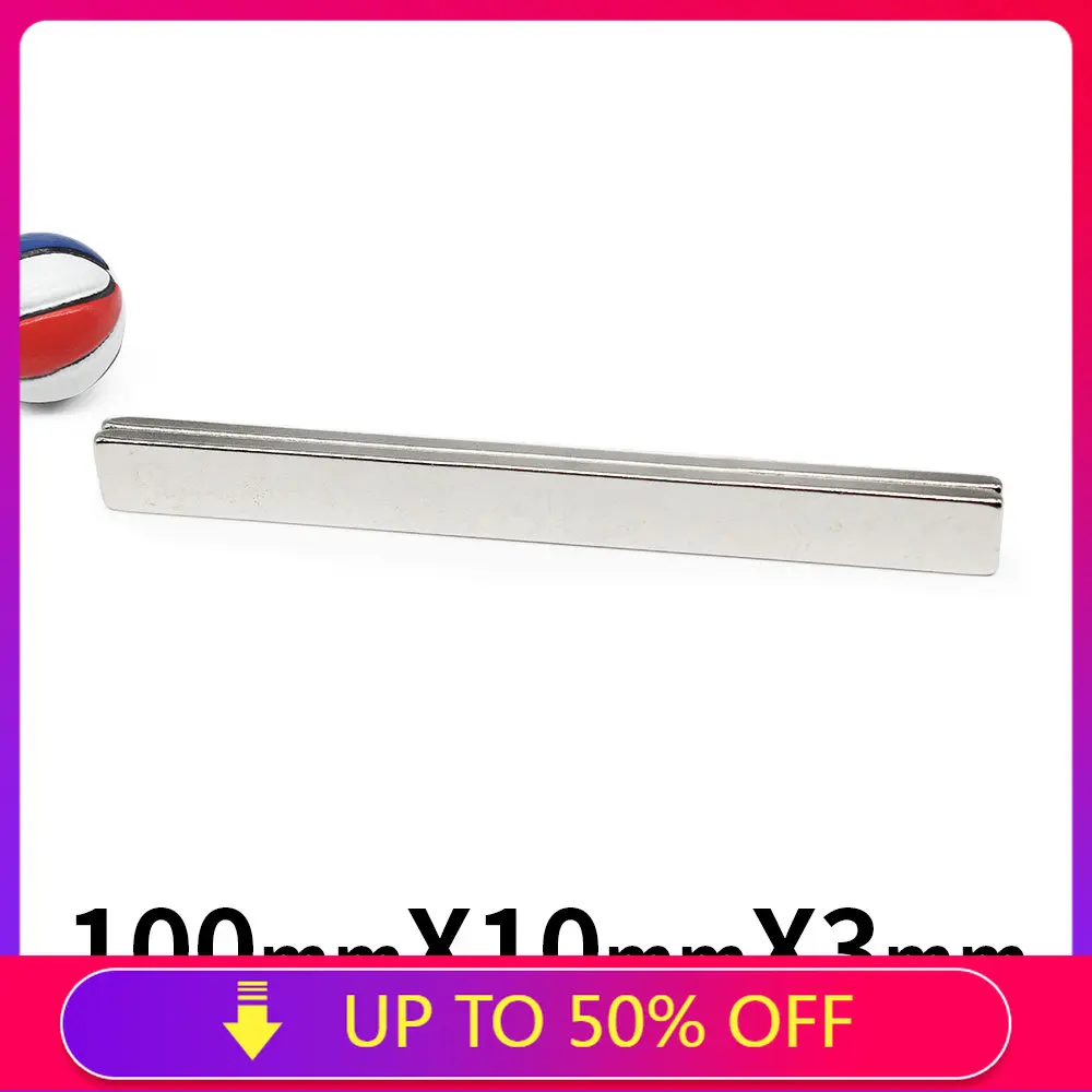 2/3/5/10/15/20PCS 100x10x3 Longer Quadrate Rare Earth Neodymium Magnet N35 Block Permanent Neodymium Magnet 100x10x3mm 100*10*3
2/3/5/10/15/20PCS 100x10x3 Longer Quadrate Rare Earth Neodymium Magnet N35 Block Permanent Neodymium Magnet 100x10x3mm 100*10*3