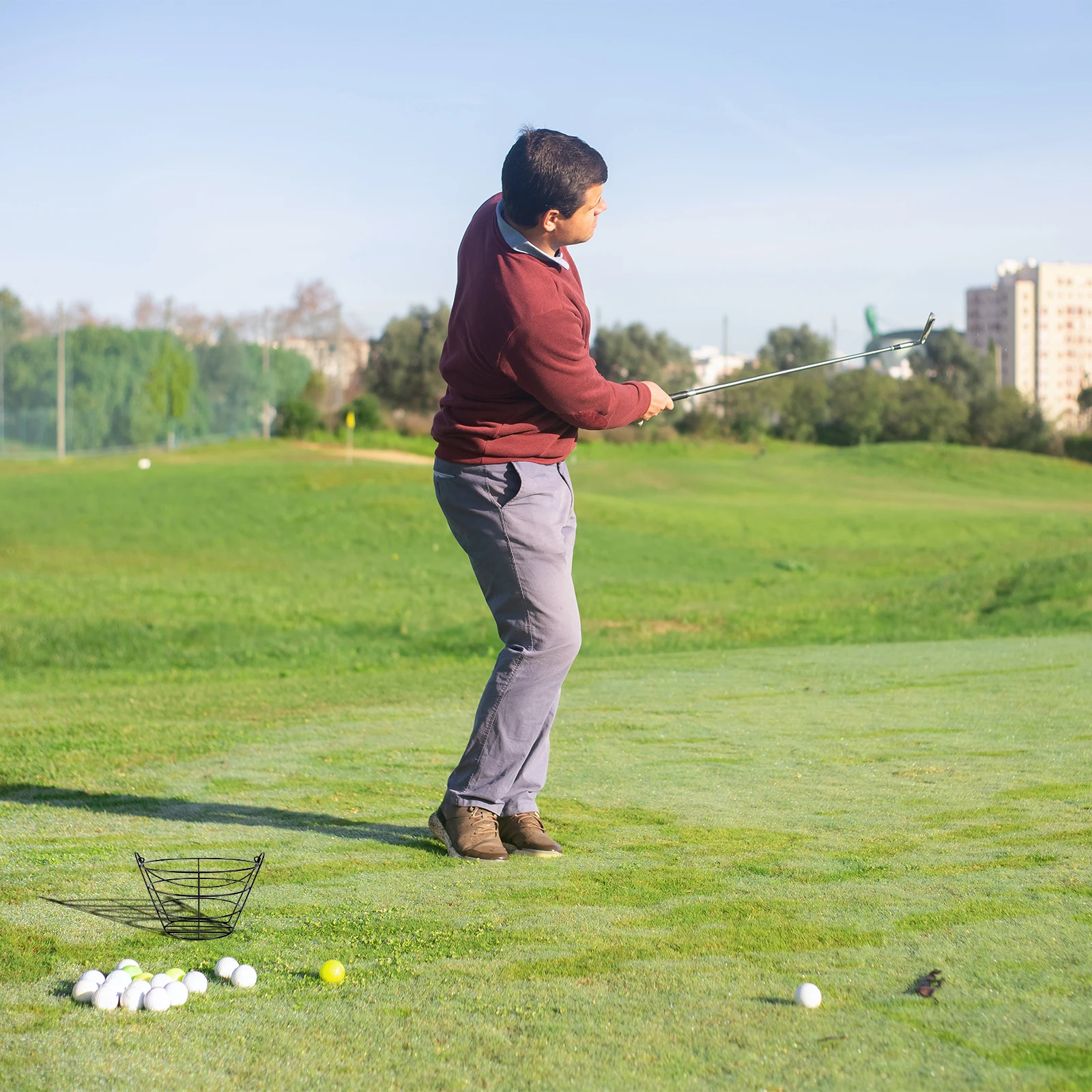 Durable High-Quality Steel Wire Golf Ball Baskets Easy Access Neat Storage Perfect for Practice and Enjoying Your Game
Durable High-Quality Steel Wire Golf Ball Baskets Easy Access Neat Storage Perfect for Practice and Enjoying Your Game