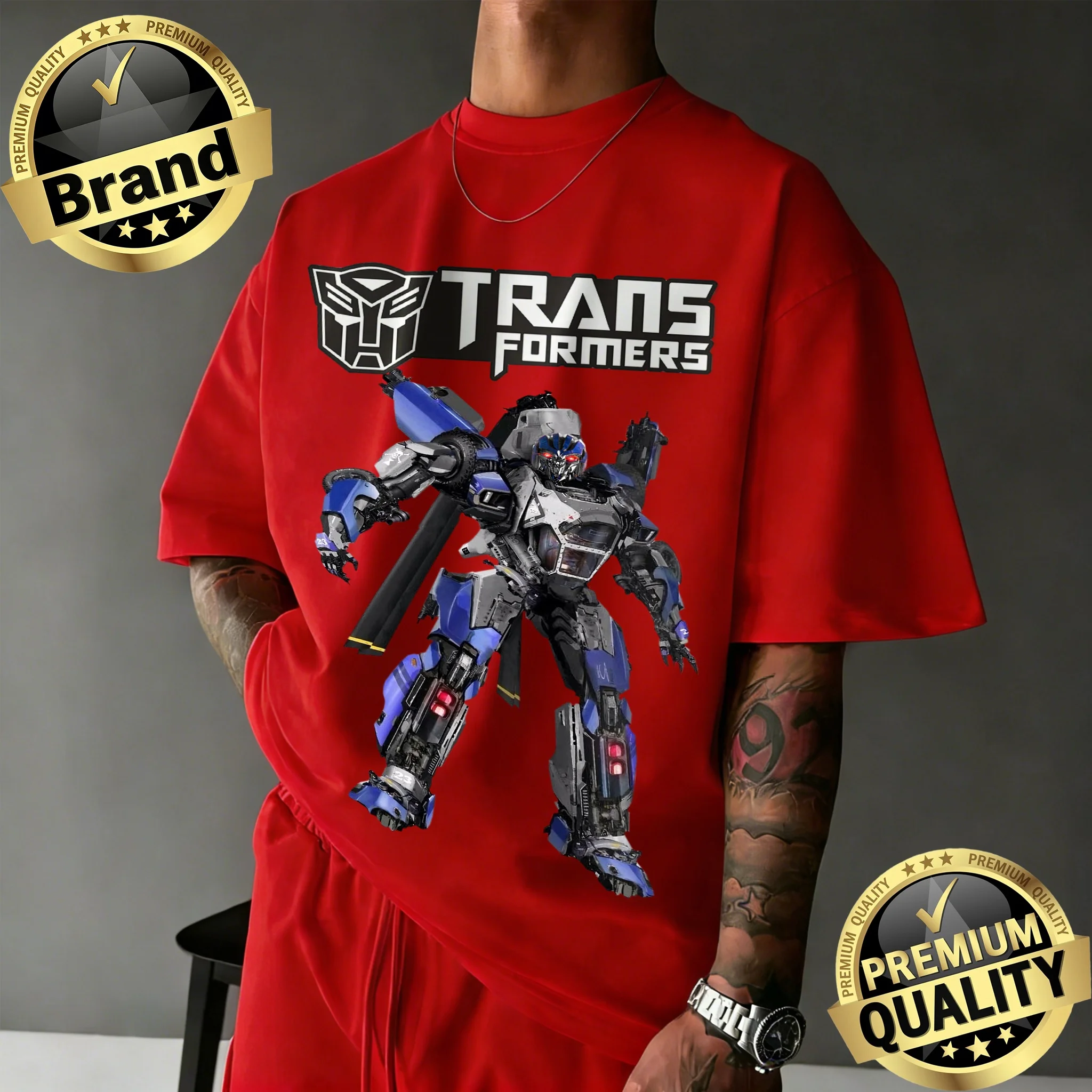 2026 Summer Hasbro Transformers Thundercracker Graphic Brand Print T-shirt Unisex Tops Oversize Loose Breathable Vintage Sleeve
2026 Summer Hasbro Transformers Thundercracker Graphic Brand Print T-shirt Unisex Tops Oversize Loose Breathable Vintage Sleeve