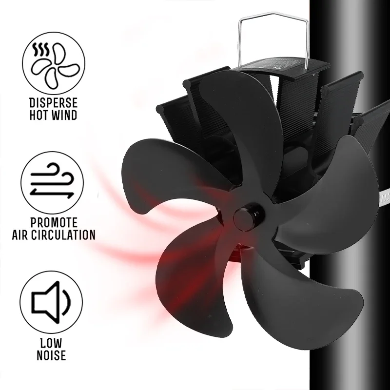 6 Blade Fireplace Fan Heat Powered Stove Fan Hanging Fireplace Fan Quiet Log Wood Burner Ecofan Home Efficient Heat Distribution
6 Blade Fireplace Fan Heat Powered Stove Fan Hanging Fireplace Fan Quiet Log Wood Burner Ecofan Home Efficient Heat Distribution