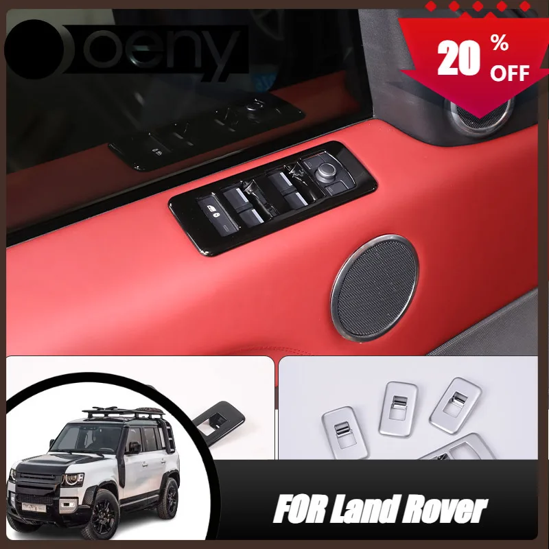 Fit For Land Rover Range Rover Sport 2014-2017 ABS Silver Car Glass Lift Button Frame Decorative Sticker Car Interior Accessorie
Fit For Land Rover Range Rover Sport 2014-2017 ABS Silver Car Glass Lift Button Frame Decorative Sticker Car Interior Accessorie