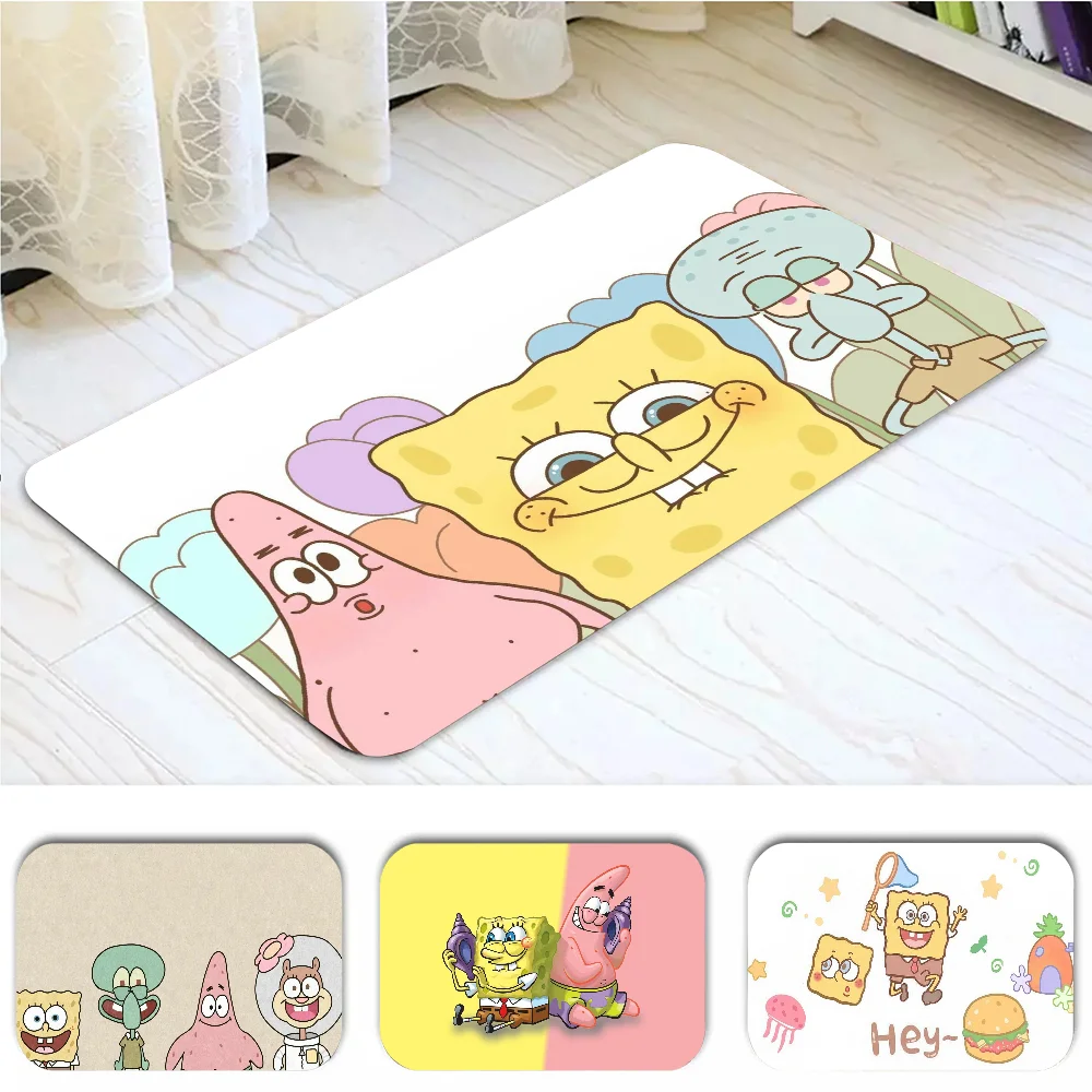 S-Spongebob Cute Floor Mat Graphic Printed Flannel Doormats For Bathroom Kitchen Entrance Carpet Home Decor
S-Spongebob Cute Floor Mat Graphic Printed Flannel Doormats For Bathroom Kitchen Entrance Carpet Home Decor