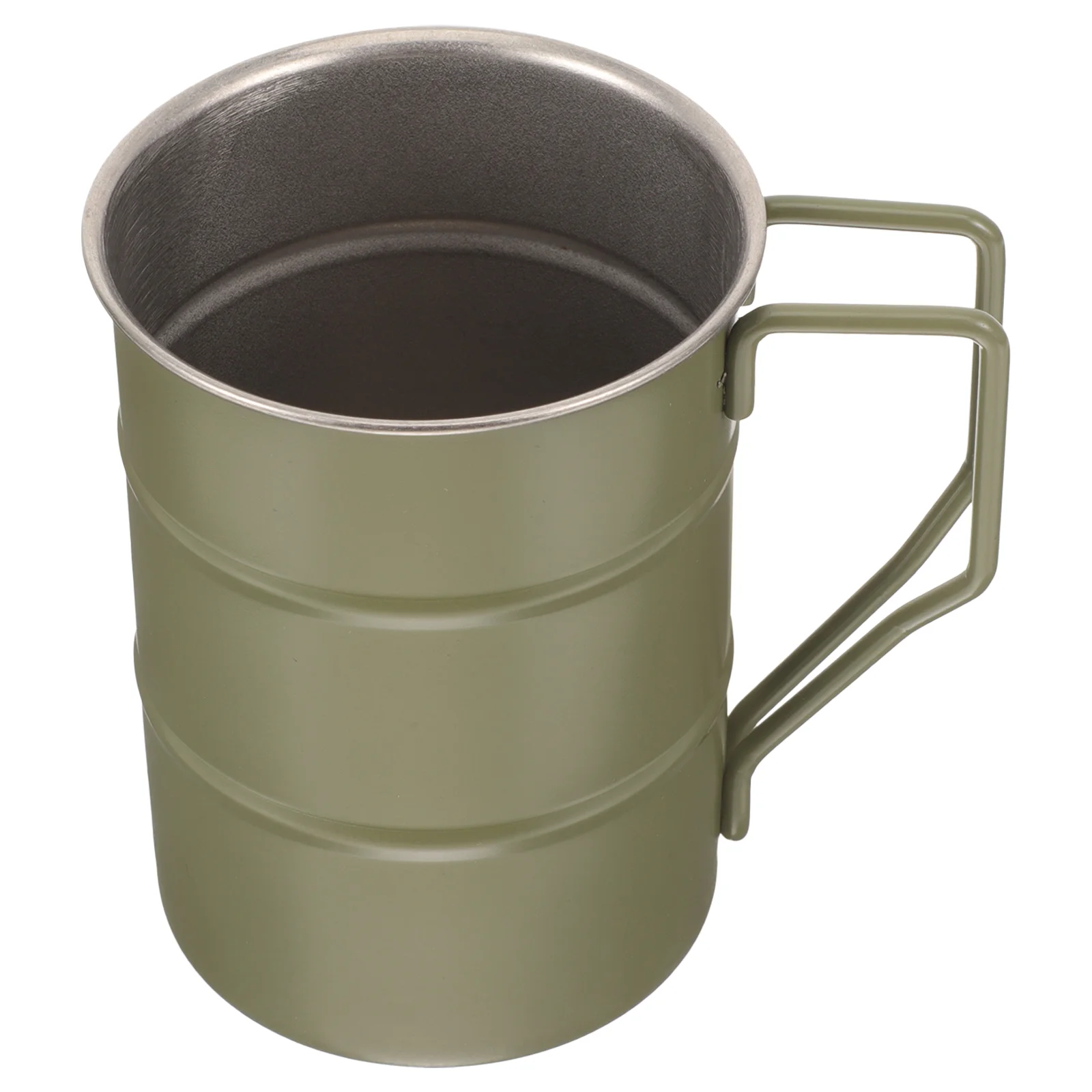 Camping Mug Water Cup Stainless Steel with Handle Flat Bottom Outdoor
Camping Mug Water Cup Stainless Steel with Handle Flat Bottom Outdoor