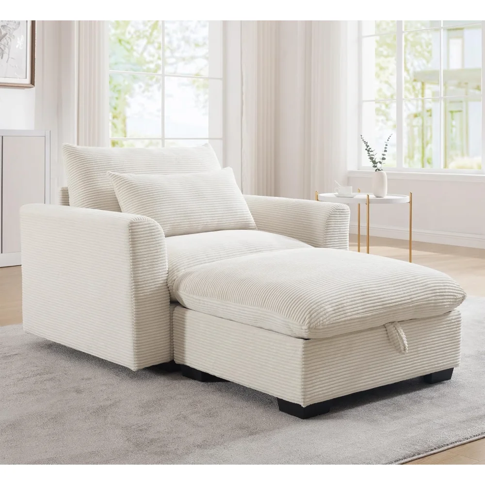 Wide Body Modular Corduroy Sectional Sofa Set, U-Shape and L-Shape Deep Seating Couch with Storage Ottomans and Waist Pillows (B
Wide Body Modular Corduroy Sectional Sofa Set, U-Shape and L-Shape Deep Seating Couch with Storage Ottomans and Waist Pillows (B