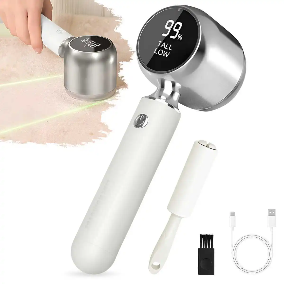 Электрическая бритва для одежды Средство для удаления волос с одежды, эффективное и быстрое удаление ворса, источник питания USB, лезвие из нержавеющей стали
Электрическая бритва для одежды Средство для удаления волос с одежды, эффективное и быстрое удаление ворса, источник питания USB, лезвие из нержавеющей стали