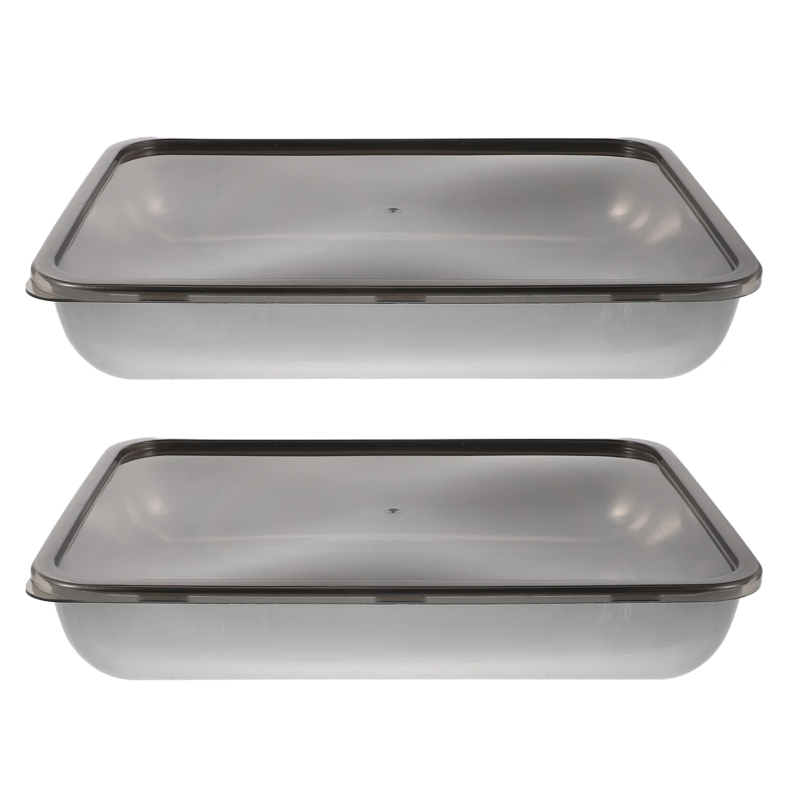 2 Pcs Ice Cream Fresh Box Airtight Container Leakproof Cold Food Stainless Steel Tub with Lid Keeper
2 Pcs Ice Cream Fresh Box Airtight Container Leakproof Cold Food Stainless Steel Tub with Lid Keeper