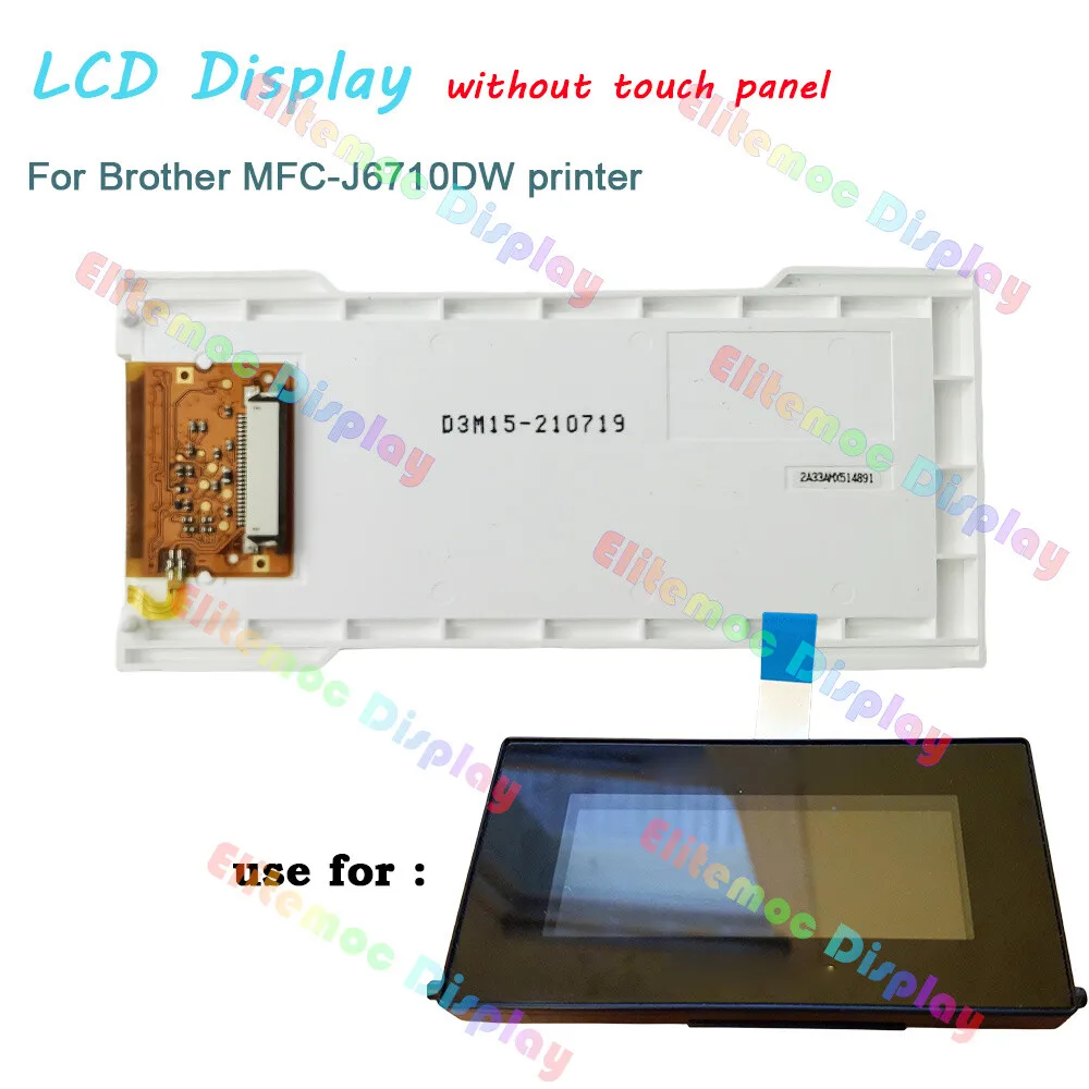 COM33T3M15QLX For Wirelss Brother MFC-J6710DW Printer Screen 3.3inch Display Replacement
COM33T3M15QLX For Wirelss Brother MFC-J6710DW Printer Screen 3.3inch Display Replacement