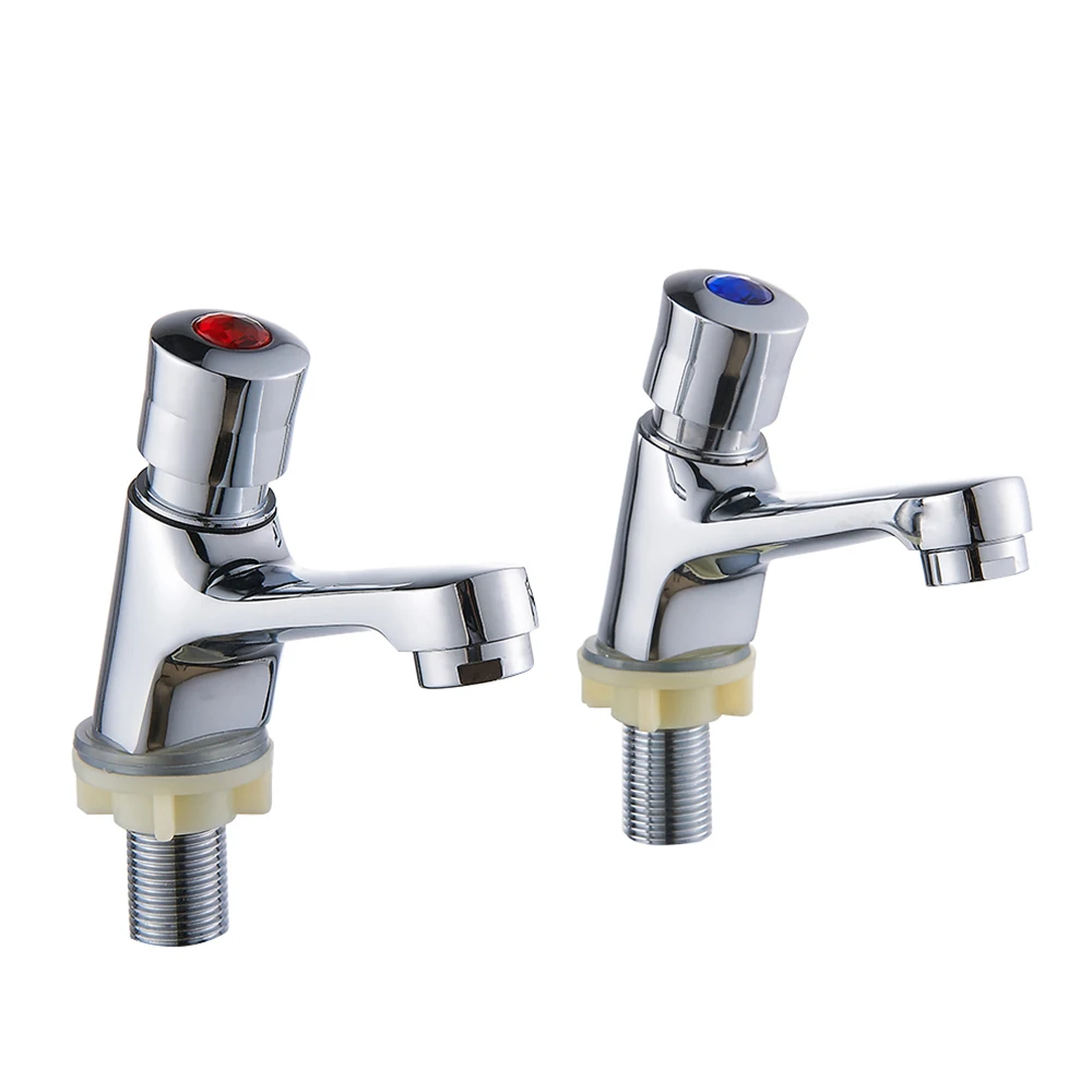 1 Pair Basin Faucet Hot and Cold Water Basin Wash Basin Faucet Rust-proof for Home Traditional Hot Cold Water Bathroom Accessory
1 Pair Basin Faucet Hot and Cold Water Basin Wash Basin Faucet Rust-proof for Home Traditional Hot Cold Water Bathroom Accessory