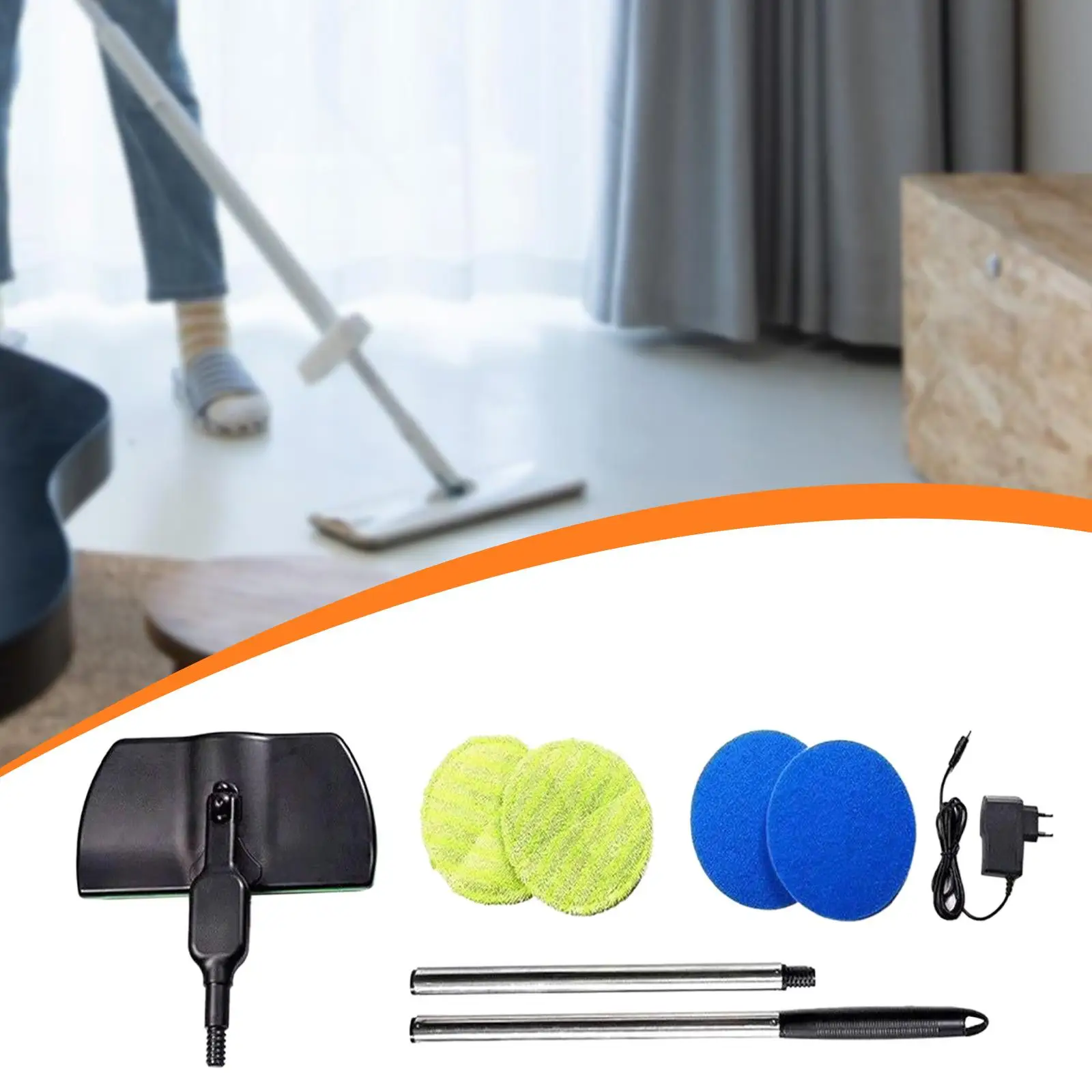 Электрическая швабра с аккумулятором для уборки пола, легкая, вращающаяся, для использования под диваном, кроватью, в шкафу, на мраморе, ламинате, плитке, простая в использовании
Электрическая швабра с аккумулятором для уборки пола, легкая, вращающаяся, для использования под диваном, кроватью, в шкафу, на мраморе, ламинате, плитке, простая в использовании