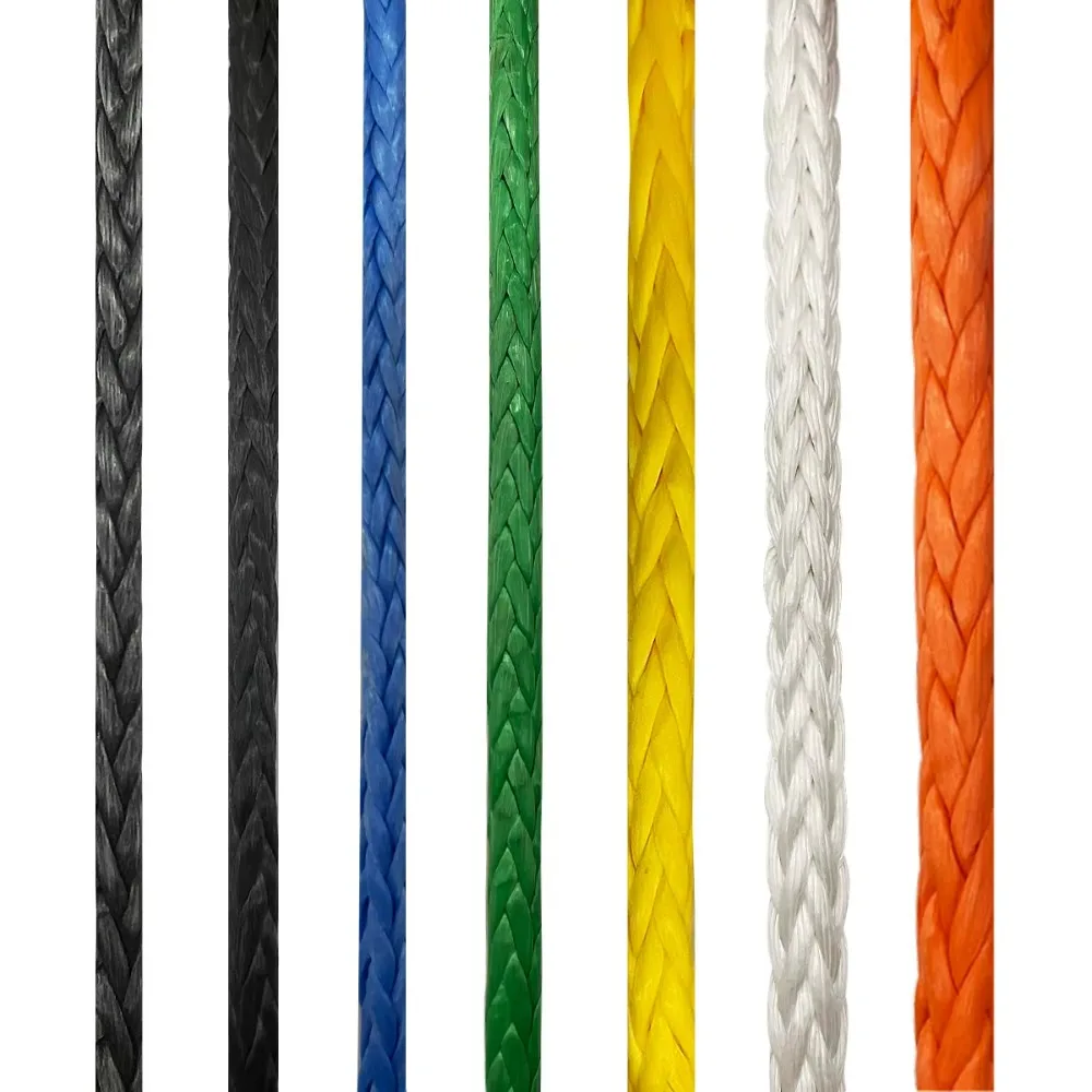 Colorful Manufacturer 12 Strand UHMWPE Rope HMPE Rope Marine Rope
Colorful Manufacturer 12 Strand UHMWPE Rope HMPE Rope Marine Rope