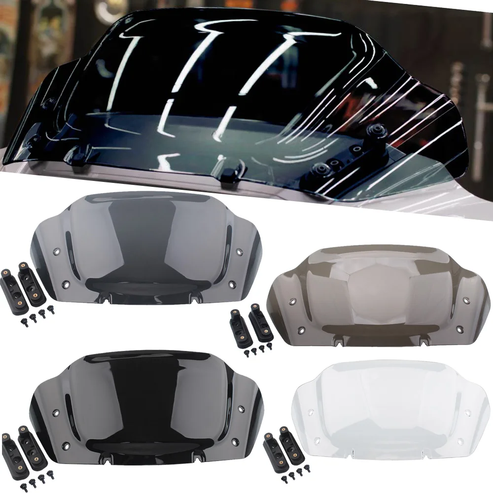 1Pcs Windshield Windscreen Fits For Harley Davidson Touring Street Glide 2023‑Later Abs Plastic Black/Tea Smoke/Grey Smoke/Clear
1Pcs Windshield Windscreen Fits For Harley Davidson Touring Street Glide 2023‑Later Abs Plastic Black/Tea Smoke/Grey Smoke/Clear