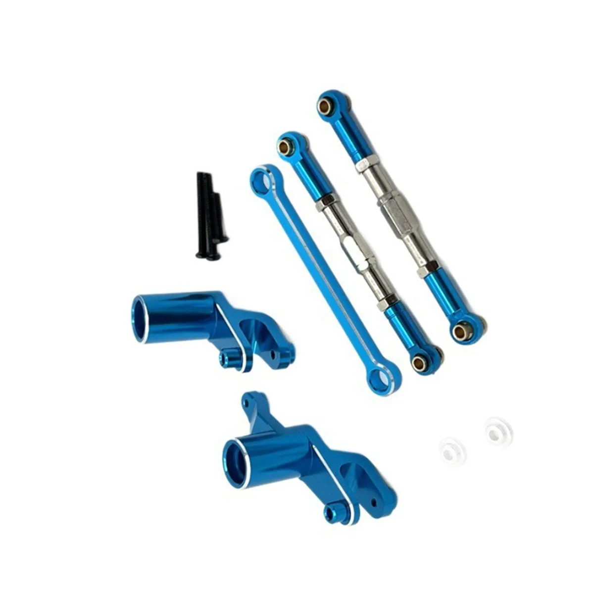 RC Car Upgrade Steering Assembly Pull Rod Kit for UDIRC 1/12 UD1201 UD1202 UD-12PRO RC Car Upgrade Parts Blue_A66M
RC Car Upgrade Steering Assembly Pull Rod Kit for UDIRC 1/12 UD1201 UD1202 UD-12PRO RC Car Upgrade Parts Blue_A66M