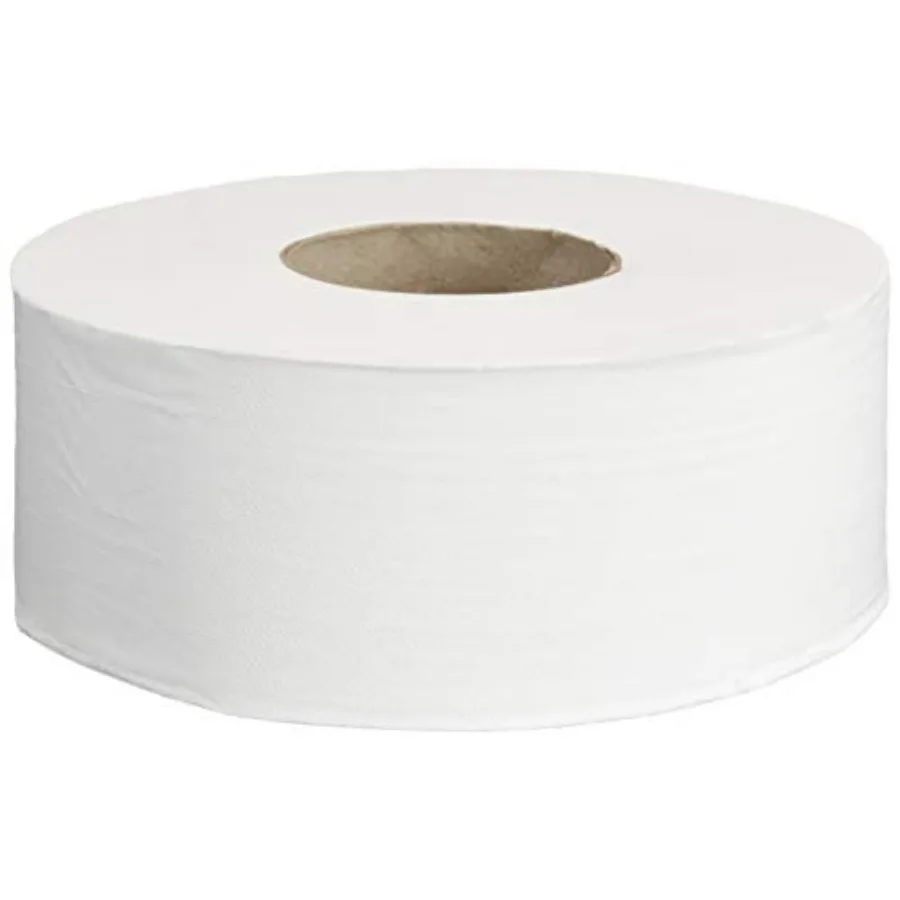 2-Ply White Jumbo Roll Toilet Paper, 9 in, Septic Safe, Compatible with Universal Dispensers, FSC Certified, 1000 Feet Per Roll
2-Ply White Jumbo Roll Toilet Paper, 9 in, Septic Safe, Compatible with Universal Dispensers, FSC Certified, 1000 Feet Per Roll
