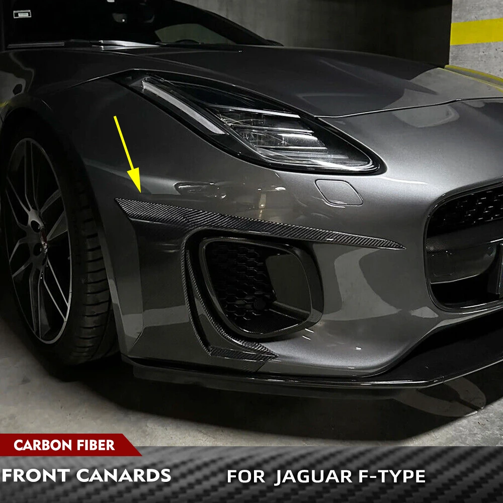Car Front Bumper Air Vent Trims For Jaguar F-TYPE 2-Door 2018 2019 Car Auto Front Canards Air Duct Intake Cover Carbon Fiber
Car Front Bumper Air Vent Trims For Jaguar F-TYPE 2-Door 2018 2019 Car Auto Front Canards Air Duct Intake Cover Carbon Fiber