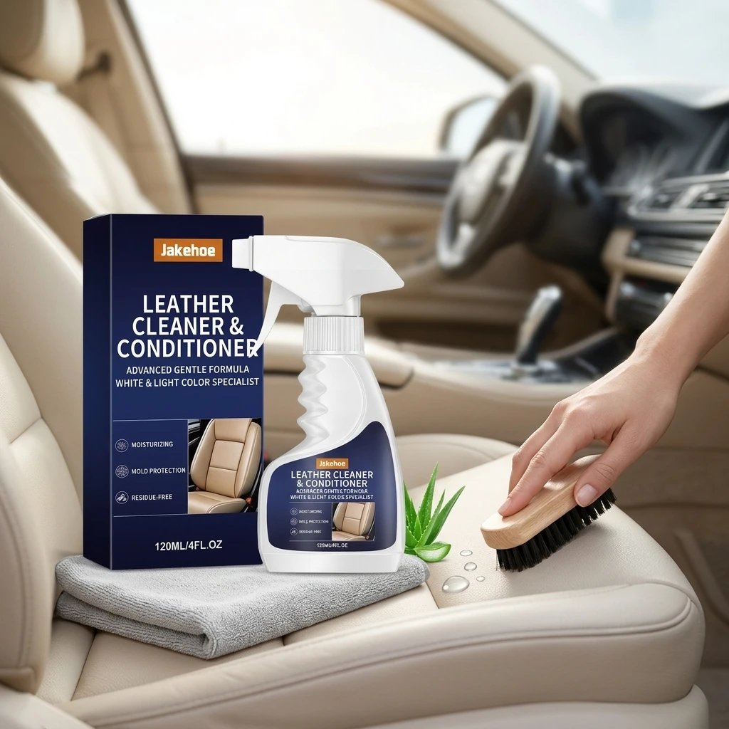 Leather Cleaning Kit Moisturize Remove Stubborn Stains Reduce Scratches Restore Leather Luster Multi-surface Leather Care Spray
Leather Cleaning Kit Moisturize Remove Stubborn Stains Reduce Scratches Restore Leather Luster Multi-surface Leather Care Spray