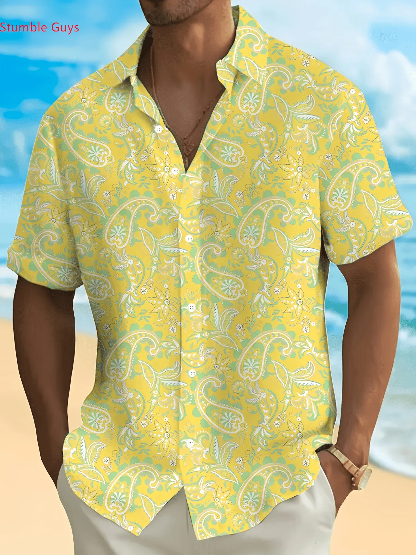 Men's Urban Hawaiian Shirt Summer Man Short Sleeve Cool Beach Print Breathable Lightweight Casual Fashion Tops
Men's Urban Hawaiian Shirt Summer Man Short Sleeve Cool Beach Print Breathable Lightweight Casual Fashion Tops
