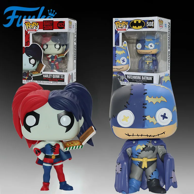 FUNKO POP Original Batman & Harley Quinn Anime Action Figures Toys for Boys Christmas Gift Collectible Model Ornaments
FUNKO POP Original Batman & Harley Quinn Anime Action Figures Toys for Boys Christmas Gift Collectible Model Ornaments