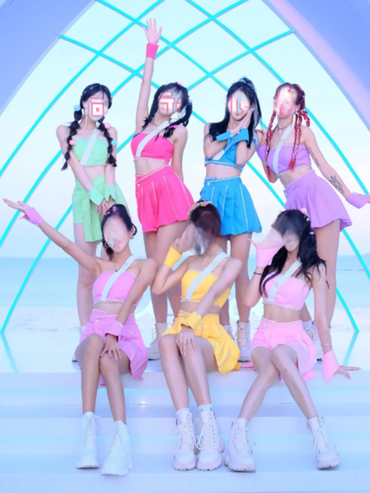 Kpop Stage Performance Outfit Women's Group Pure Style Jazz Edition Costume Traditional Chinese Performance Clothing
Kpop Stage Performance Outfit Women's Group Pure Style Jazz Edition Costume Traditional Chinese Performance Clothing