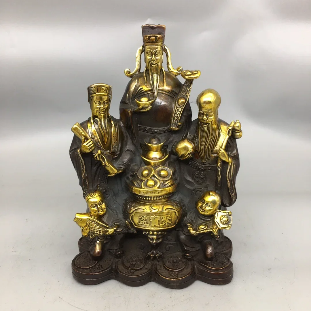 Metal Fulushou Samsung Decorative Decoration Home, Office, Cultural and Creative Decoration
Metal Fulushou Samsung Decorative Decoration Home, Office, Cultural and Creative Decoration