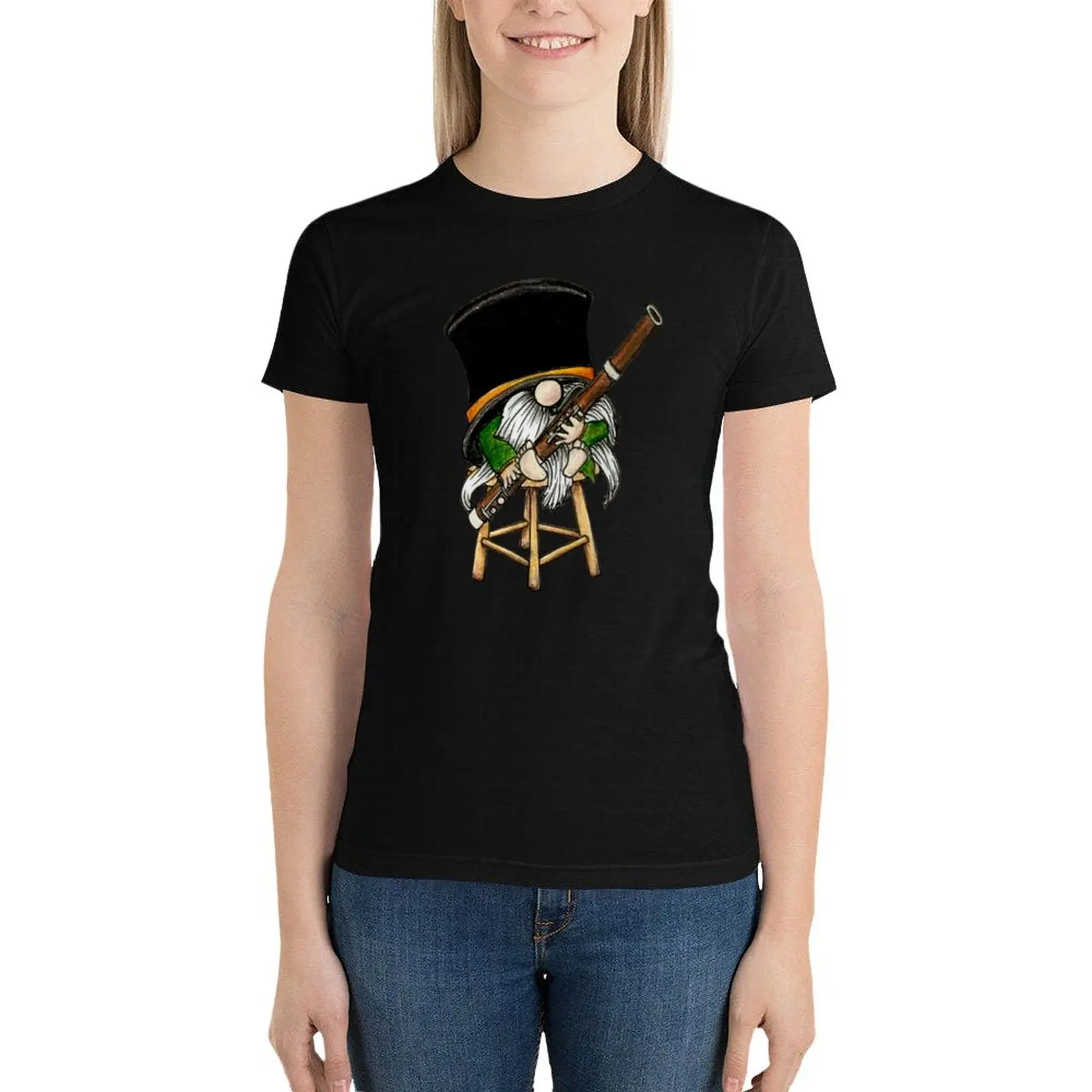 Bassoon Gnome T-Shirt animal print shirt for girls aesthetic clothes summer clothes for Women
Bassoon Gnome T-Shirt animal print shirt for girls aesthetic clothes summer clothes for Women