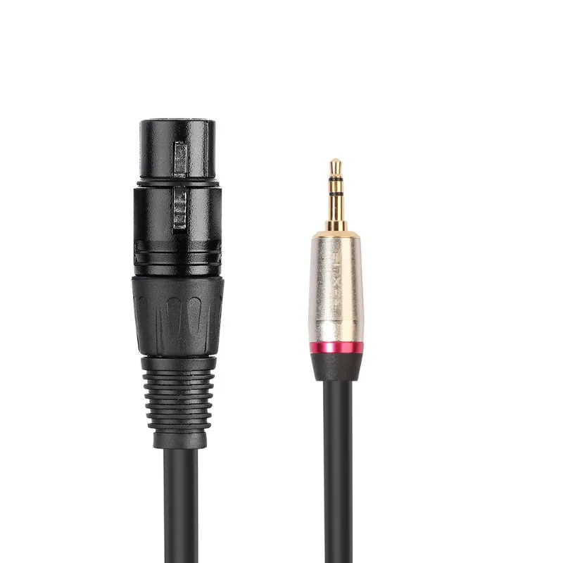 Suitable for Mobile Phone Sound Card Microphone Balance 48V Phantom Power 3.5-ton Canon XLR Female Adapter Cable
Suitable for Mobile Phone Sound Card Microphone Balance 48V Phantom Power 3.5-ton Canon XLR Female Adapter Cable