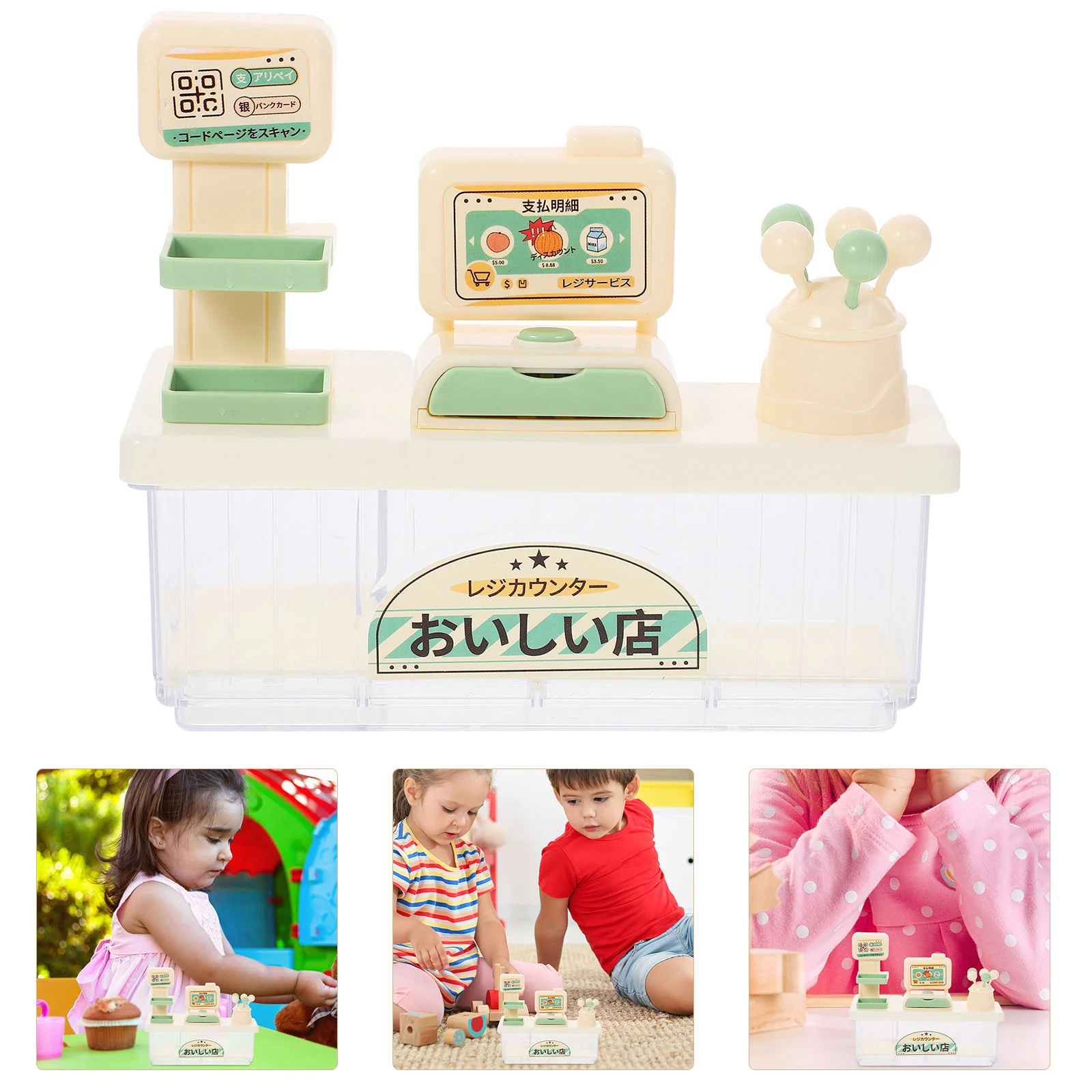 Mini Cashier Register Playing House Toy Prop Ornaments Plastic Toddler Child Kids Toys
Mini Cashier Register Playing House Toy Prop Ornaments Plastic Toddler Child Kids Toys