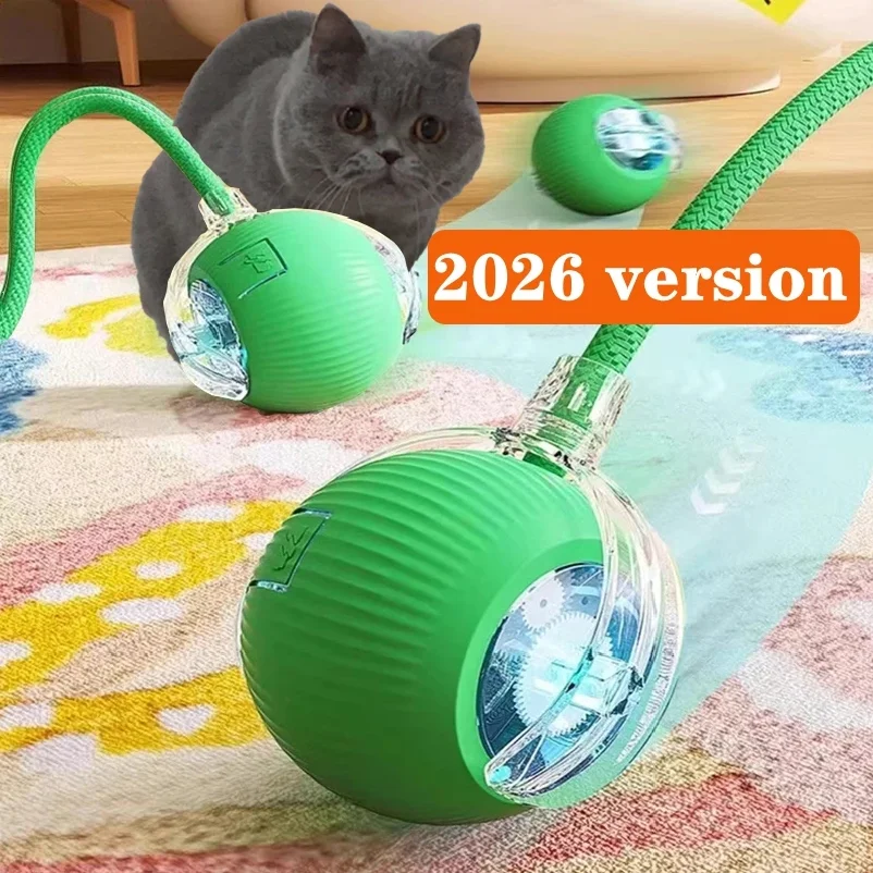 New Cat Interactive Ball Toy,Automatic Rolling Cat Ball Rechargeable,Smart Kitten Interactive Toy,Intelligent Balls Toy for Cat
New Cat Interactive Ball Toy,Automatic Rolling Cat Ball Rechargeable,Smart Kitten Interactive Toy,Intelligent Balls Toy for Cat