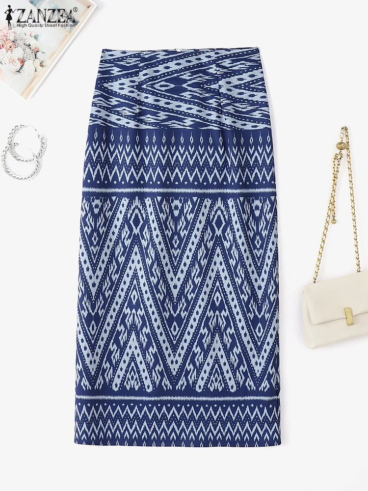 ZANZEA Fashion Elegant Women Skirts Autumn Printed Jupes High Waist Maxi Long Skirt Bohemain Sundress Stylish Party Faldas Saia
ZANZEA Fashion Elegant Women Skirts Autumn Printed Jupes High Waist Maxi Long Skirt Bohemain Sundress Stylish Party Faldas Saia