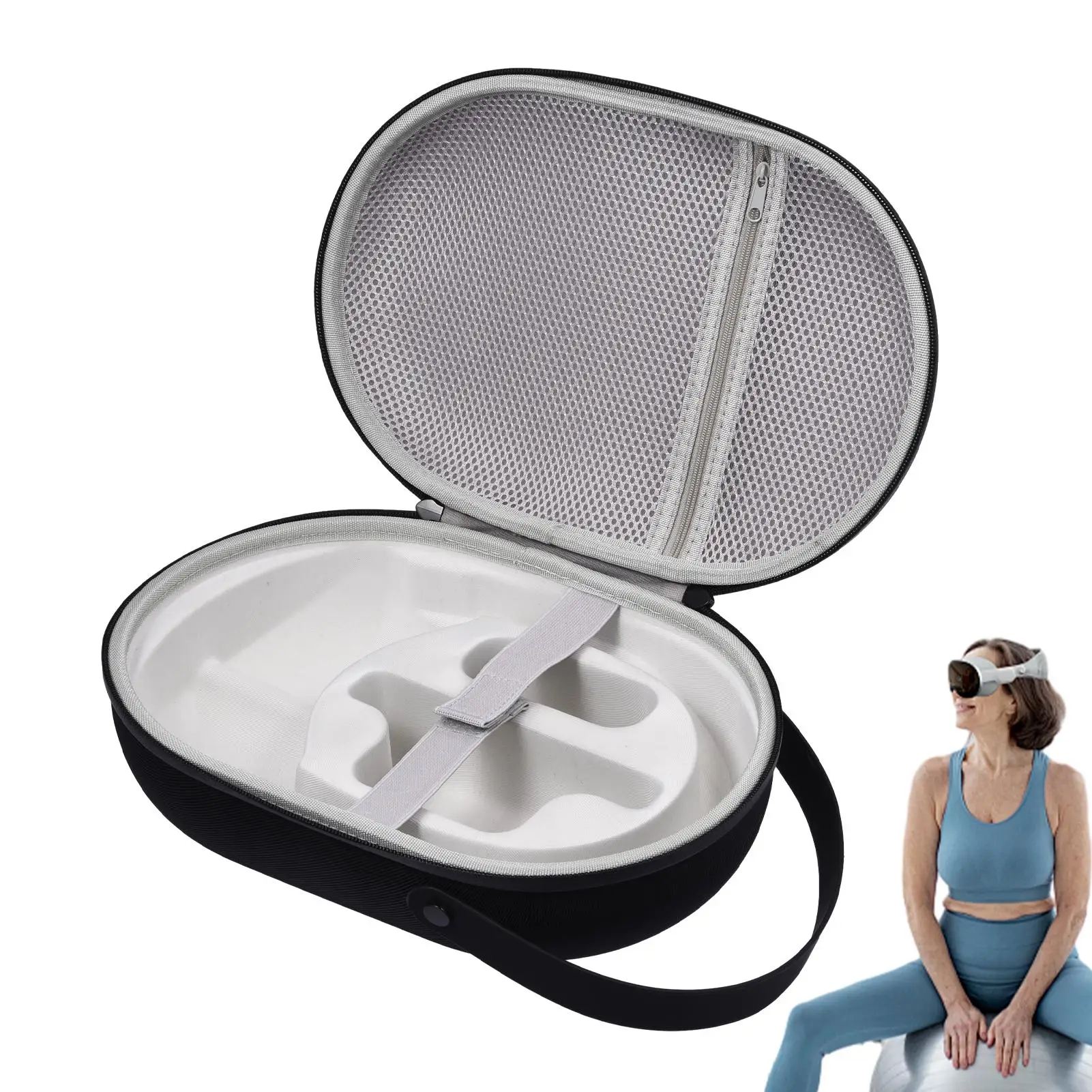 Suitable for Vision Pro storage bag, dustproof, shockproof, travel and travel storage bag
Suitable for Vision Pro storage bag, dustproof, shockproof, travel and travel storage bag