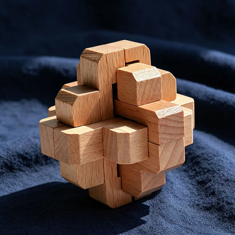 LuBan Lock Hui Shou 3D Wooden Interlocking Brain Teaser Puzzles Adults Kids Very Difficult IQ Challenge Mind Educational Toys
LuBan Lock Hui Shou 3D Wooden Interlocking Brain Teaser Puzzles Adults Kids Very Difficult IQ Challenge Mind Educational Toys