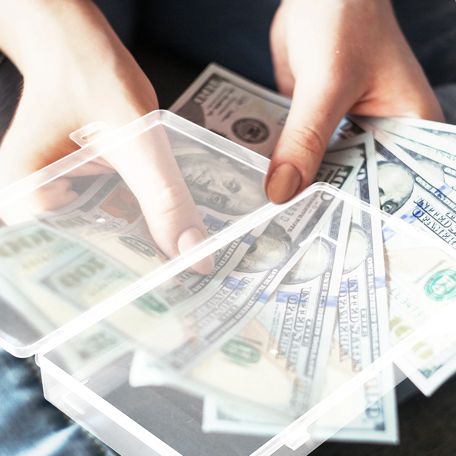 Money Holder for Cash Note Card Holder Banknotes ganizer Paper Lottery Case Display Screen Change Storage Box Currency Keeper
Money Holder for Cash Note Card Holder Banknotes ganizer Paper Lottery Case Display Screen Change Storage Box Currency Keeper