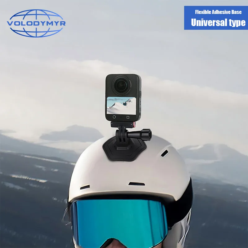 VOLODYMYR for Insta360 X5/Go 3S Camera Flexible Adhesive Base Sticker Mount Motorcycle Helmet Base for DJI Osmo 360/Pocket 3
VOLODYMYR for Insta360 X5/Go 3S Camera Flexible Adhesive Base Sticker Mount Motorcycle Helmet Base for DJI Osmo 360/Pocket 3