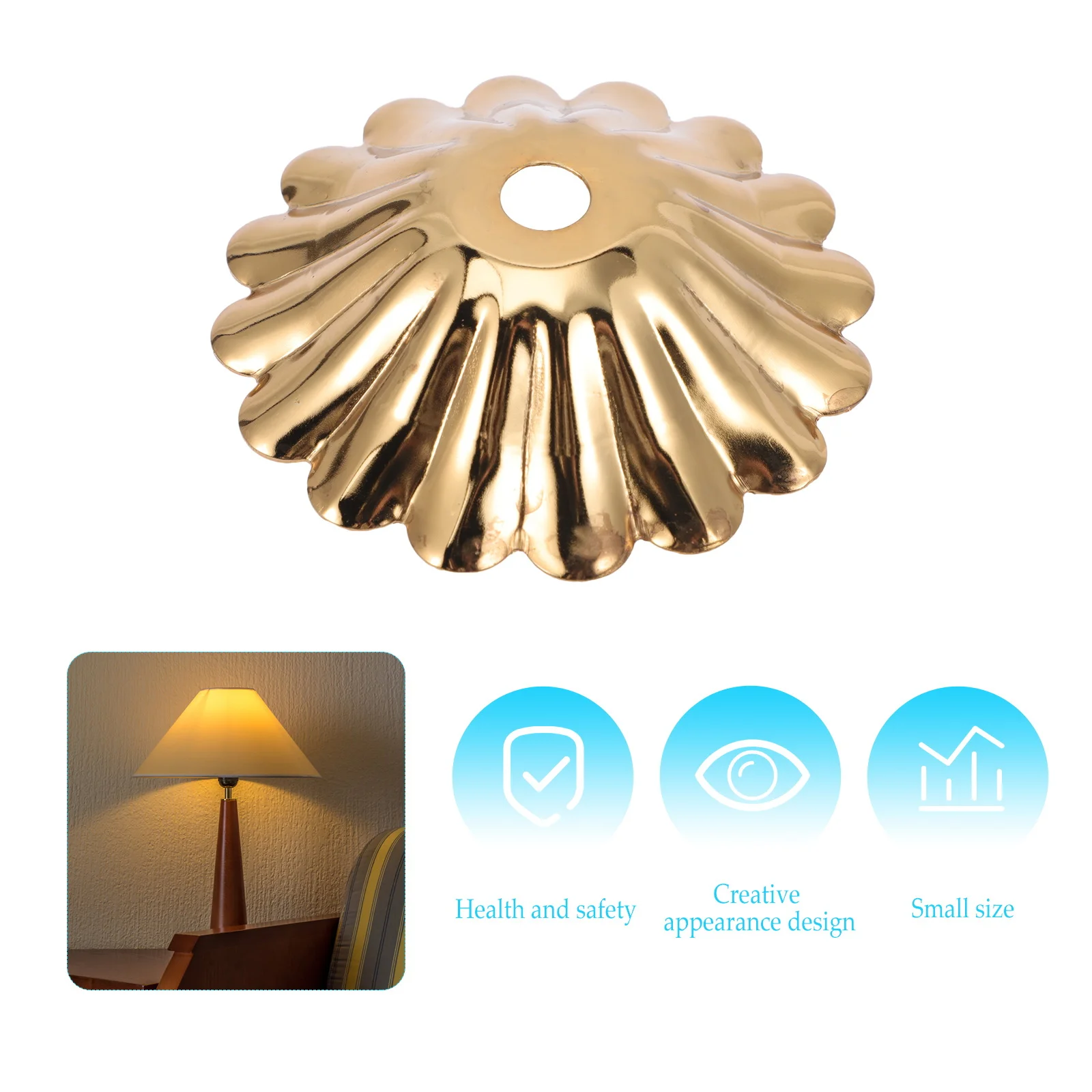6Pcs Chrysanthemum Lamp Cover Iron Durable Flower Shaped Light Cover for Table Lamp Shade Replacement Decorative Lighting Plate 
6Pcs Chrysanthemum Lamp Cover Iron Durable Flower Shaped Light Cover for Table Lamp Shade Replacement Decorative Lighting Plate