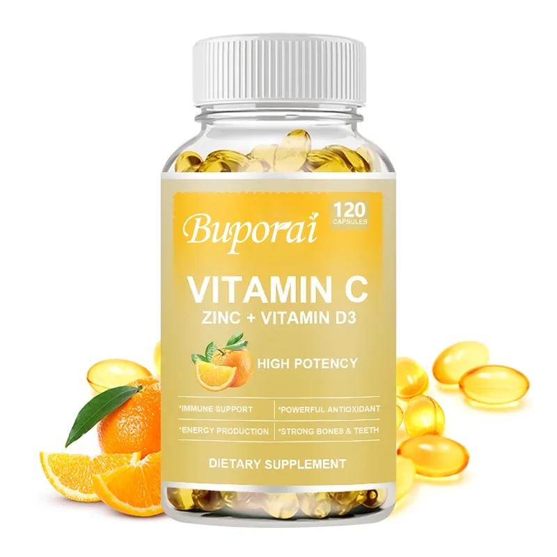 Zinc, with Vitamin C, D3 Supplement - Boosts Immune Support, Sleep & Energy, Supports Respiratory Health
Zinc, with Vitamin C, D3 Supplement - Boosts Immune Support, Sleep & Energy, Supports Respiratory Health