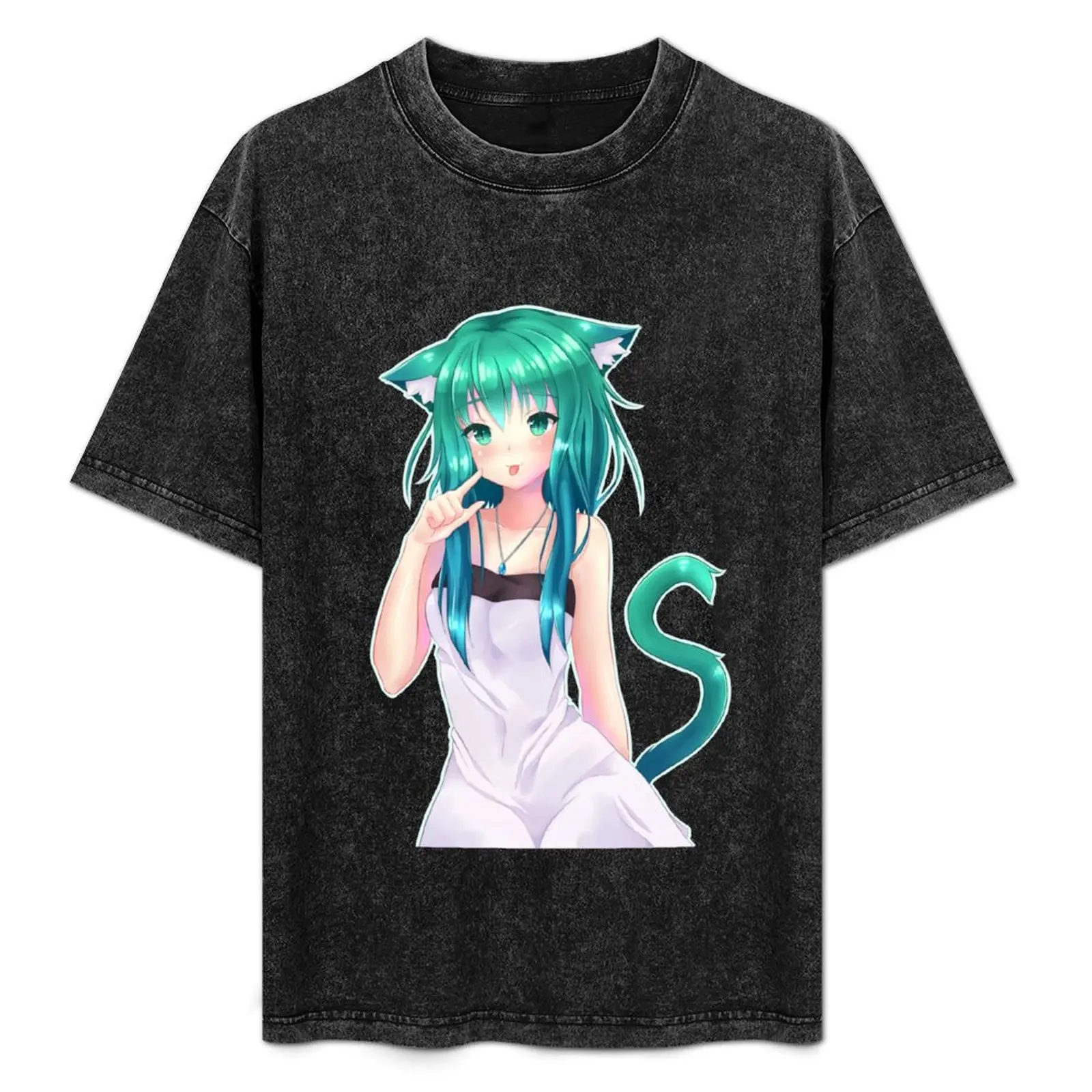 Neko girl T-Shirt Plus Size Summer Casual T-Shirt
Neko girl T-Shirt Plus Size Summer Casual T-Shirt