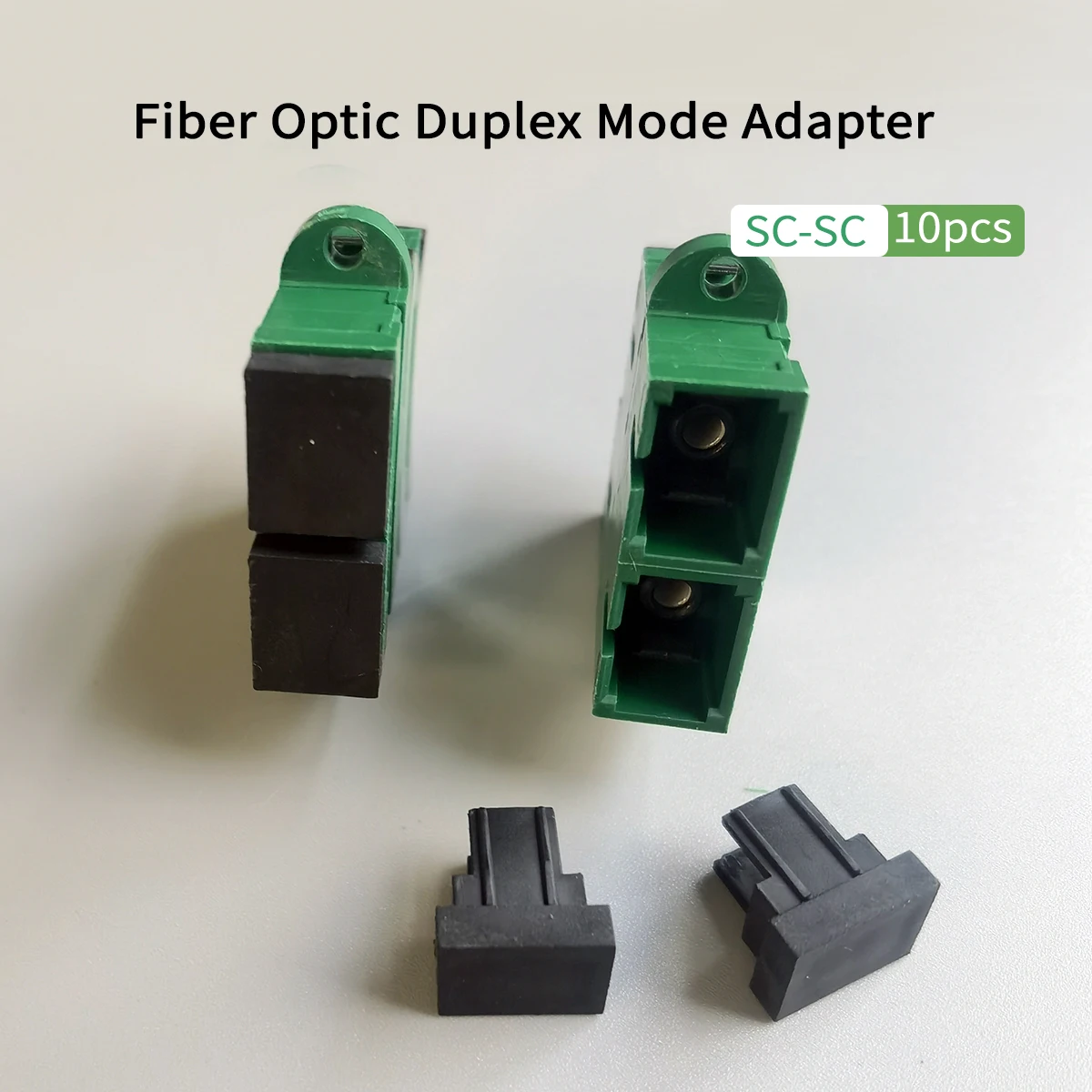 10pcs Fiber Optic Adapter Coupler SC-SC Duplex Mode FTTH Fiber Flang APC Connector Optical Fiber Adaptor
10pcs Fiber Optic Adapter Coupler SC-SC Duplex Mode FTTH Fiber Flang APC Connector Optical Fiber Adaptor