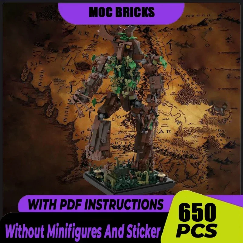 Magical Rings Moc Building Blocks Movie Scene UCS Tree beard Model Technology Bricks DIY Assembly Street View Toys Gifts
Magical Rings Moc Building Blocks Movie Scene UCS Tree beard Model Technology Bricks DIY Assembly Street View Toys Gifts