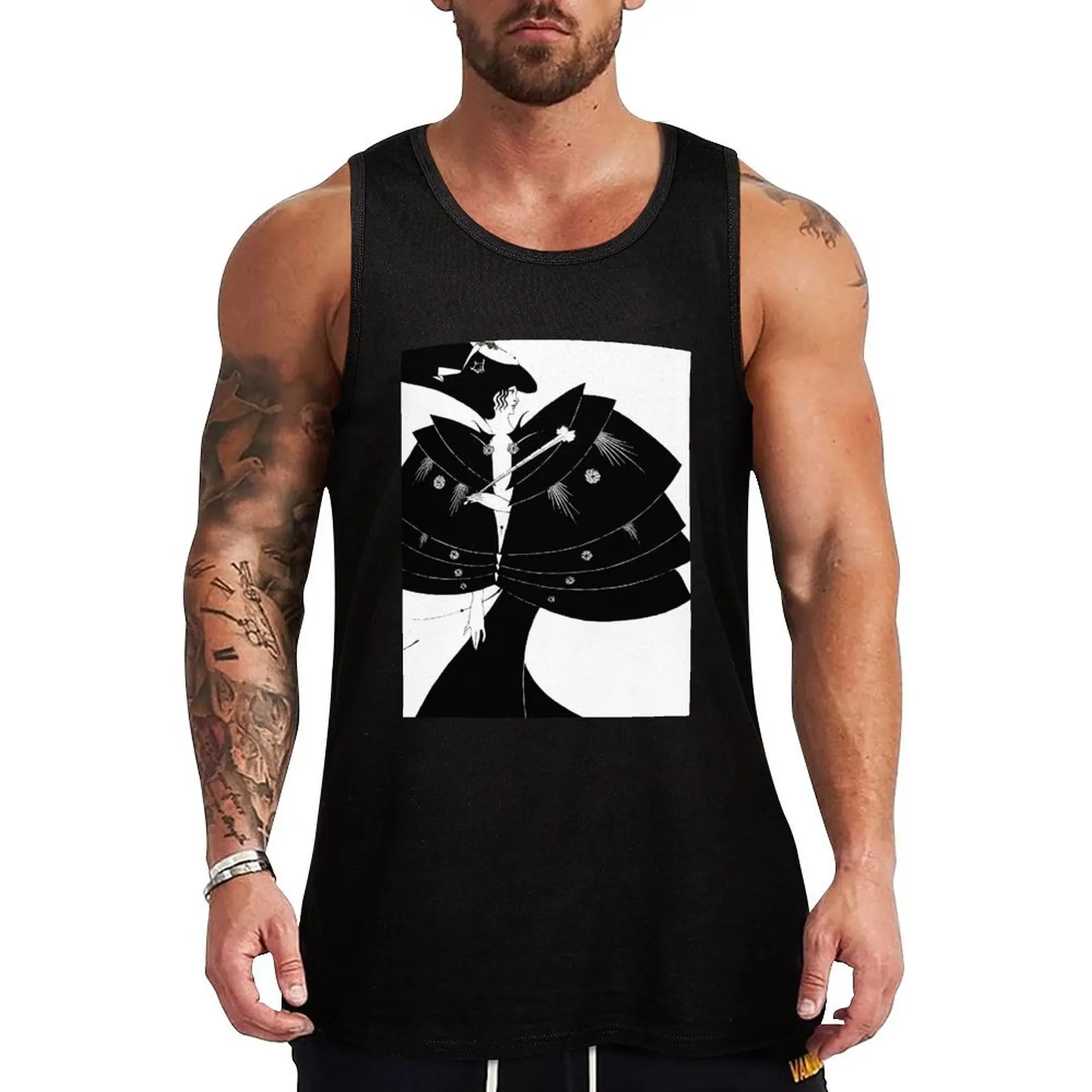 Illustrations to Salome by Oscar Wilde Vintage Black and White Illustration by Aubrey Beardsley. Tank Top
Illustrations to Salome by Oscar Wilde Vintage Black and White Illustration by Aubrey Beardsley. Tank Top