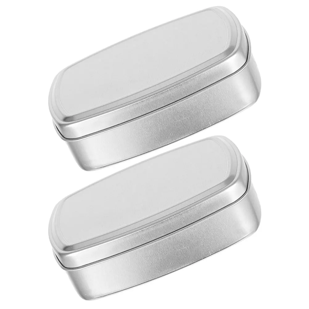 2 Pcs Aluminum Balm Box Set Travel Soap Container Small Case Bamboo Dish Shower Steamers Holder
2 Pcs Aluminum Balm Box Set Travel Soap Container Small Case Bamboo Dish Shower Steamers Holder