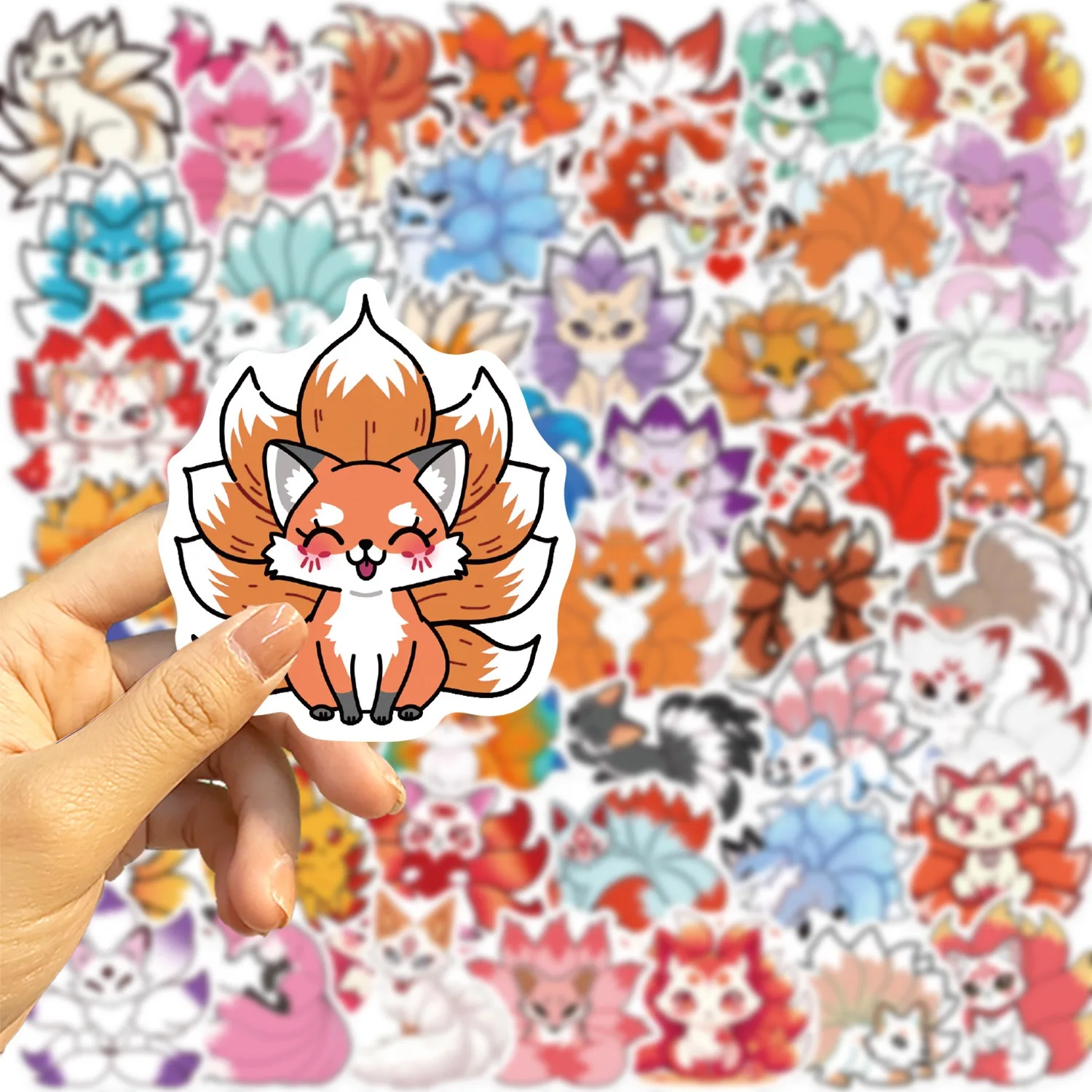 10/50PCS Nine Tailed Fox Cartoon Stickers DIY Cute Animal Graffiti Decals Toys Suitcase Fridge Laptop Phone Guitar Car Bike 
10/50PCS Nine Tailed Fox Cartoon Stickers DIY Cute Animal Graffiti Decals Toys Suitcase Fridge Laptop Phone Guitar Car Bike