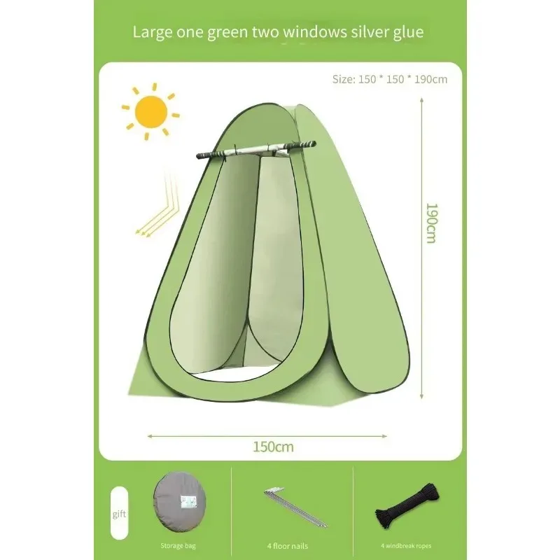 1pc 150x150x190cm No Setup Quick Start Outdoor Bathing Tent for No Assembly Portable Shower Changing Room Fishing and More
1pc 150x150x190cm No Setup Quick Start Outdoor Bathing Tent for No Assembly Portable Shower Changing Room Fishing and More