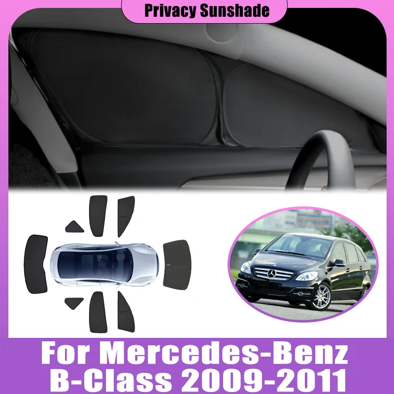 Тонированные солнцезащитные очки для Mercedes-Benz B-Class W245 2009-2011, покрытие от солнца с защитой от УФ-лучей, солнцезащитное окно, Аксессуары для автомобилей
Тонированные солнцезащитные очки для Mercedes-Benz B-Class W245 2009-2011, покрытие от солнца с защитой от УФ-лучей, солнцезащитное окно, Аксессуары для автомобилей